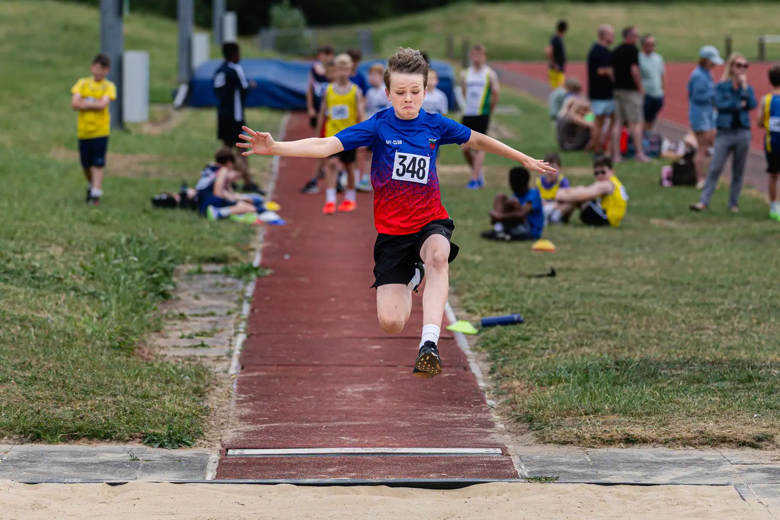 Brentwood Beagles athletes at the Basildon Quadrathlon, Basildon, 31 May 2026