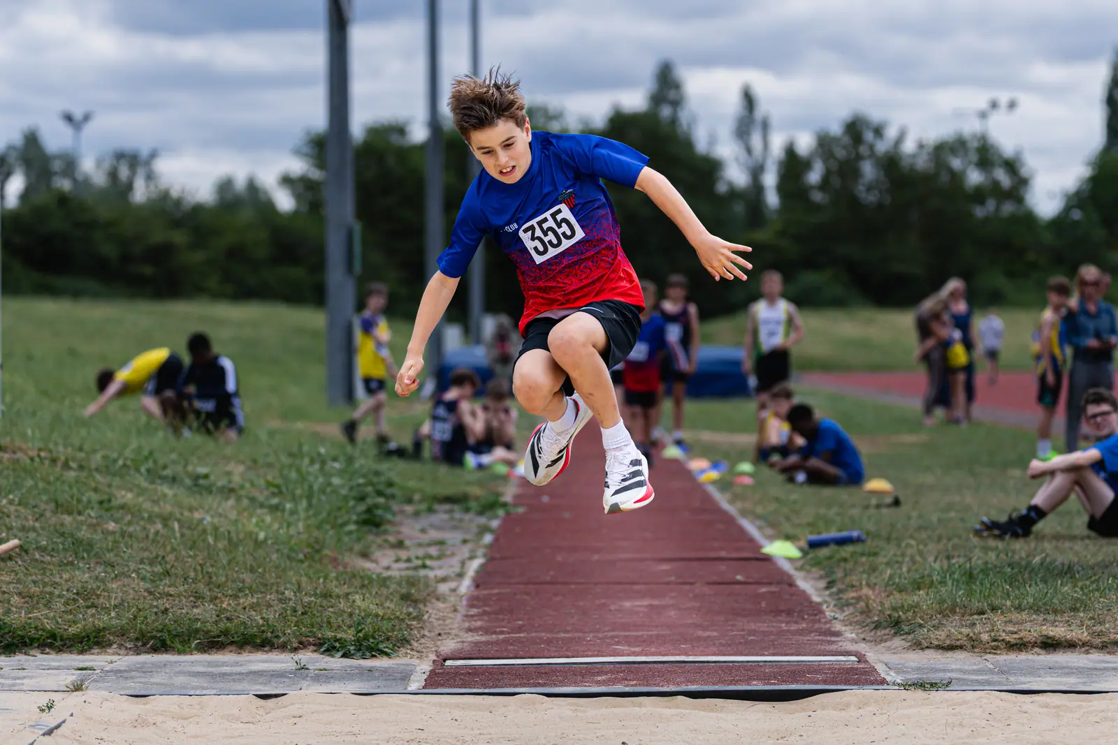 Brentwood Beagles athletes at the Basildon Quadrathlon, Basildon, 31 May 2026