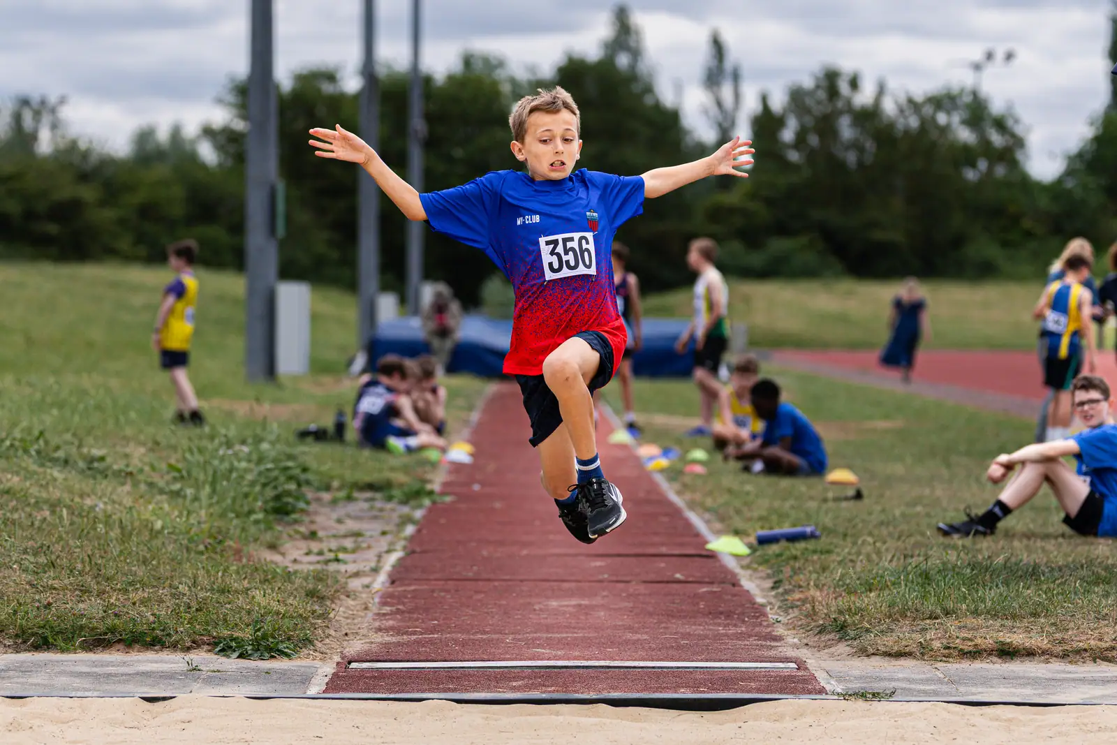 Brentwood Beagles athletes at the Basildon Quadrathlon, Basildon, 31 May 2026