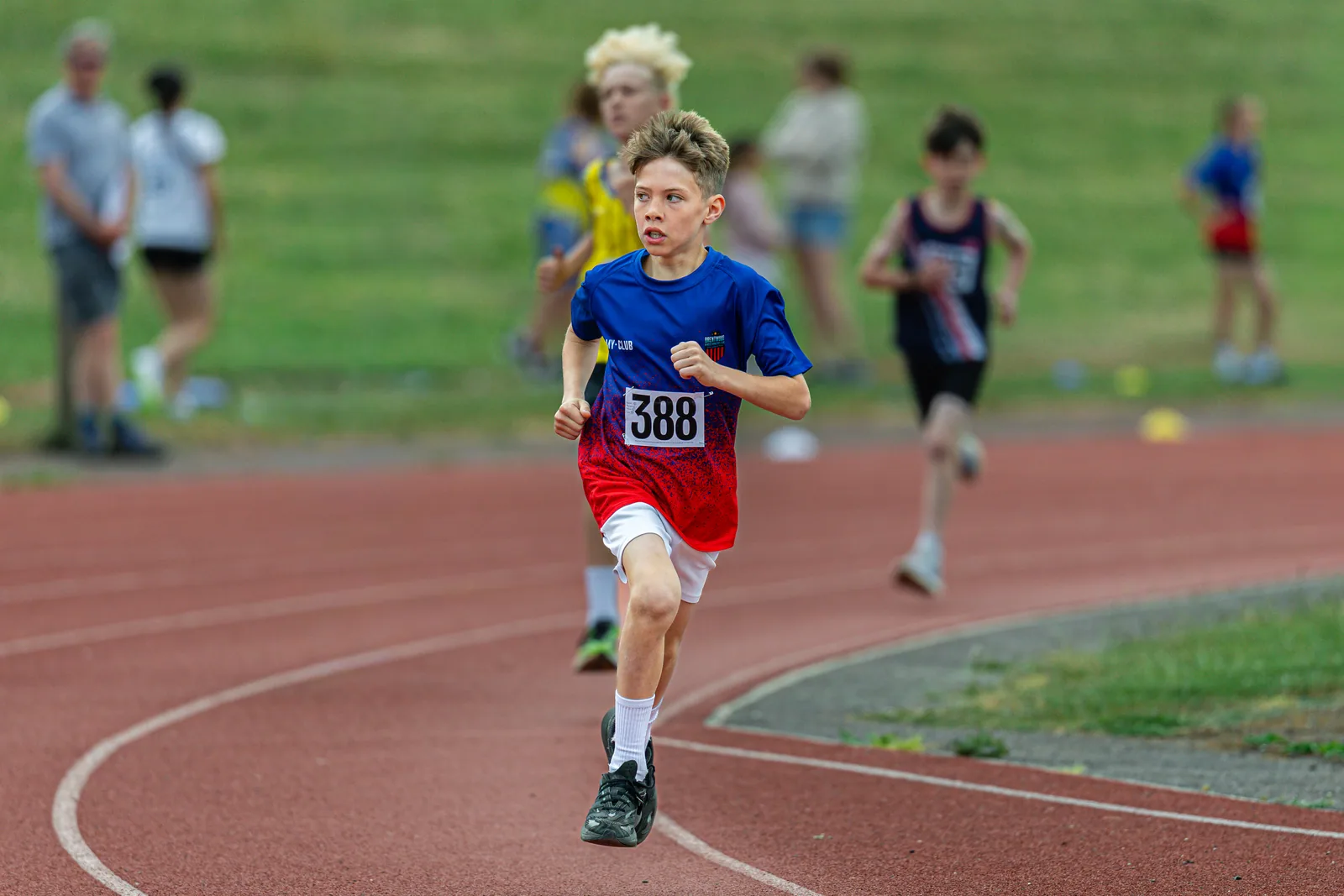 Brentwood Beagles athletes at the Basildon Quadrathlon, Basildon, 31 May 2026