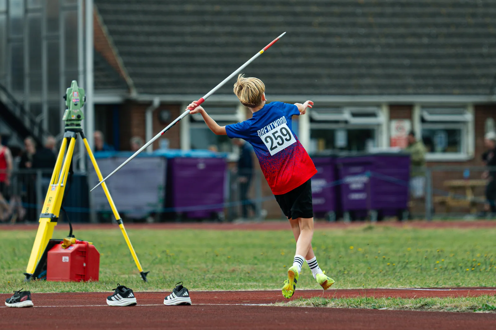 Brentwood Beagles athletes at the Eastern Young Athletes' League (EYAL) - Thurrock, Thurrock, 7 June 2026
