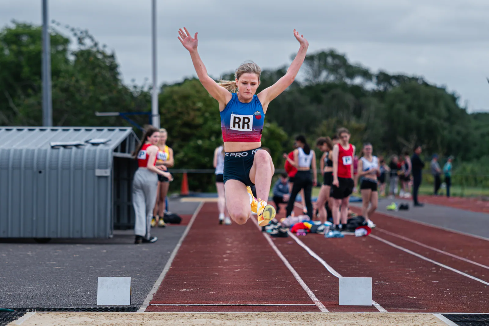 Brentwood Beagles athletes at the Eastern Young Athletes' League (EYAL) - Thurrock, Thurrock, 7 June 2026