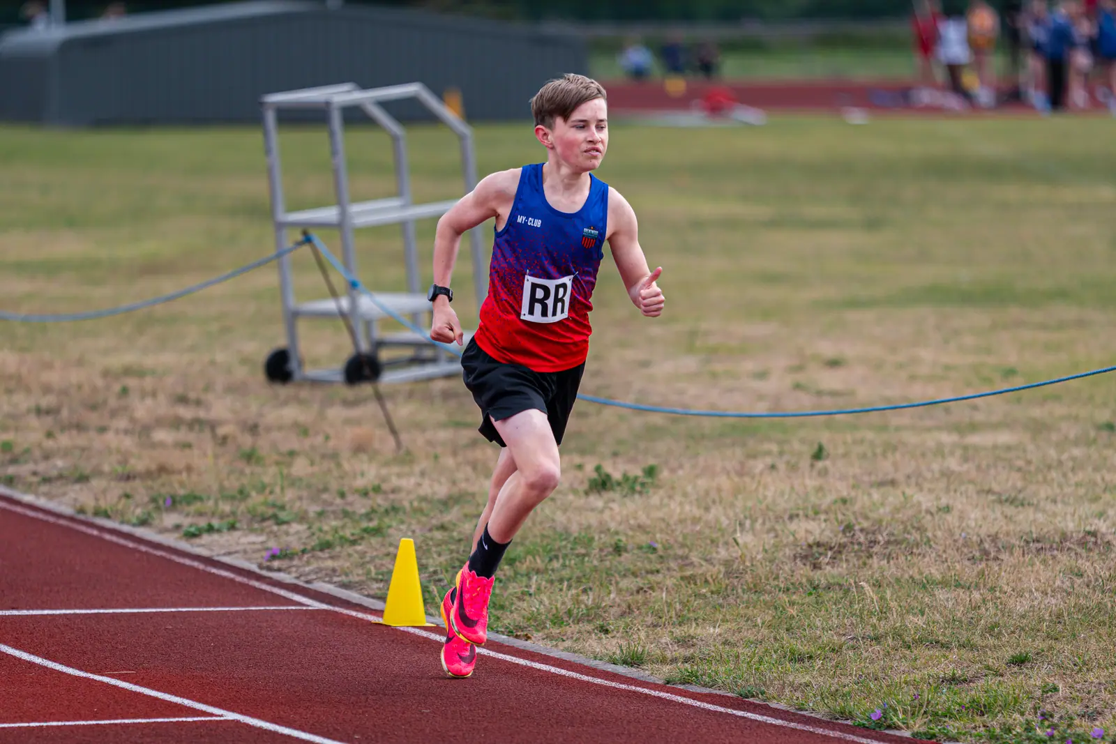 Brentwood Beagles athletes at the Eastern Young Athletes' League (EYAL) - Thurrock, Thurrock, 7 June 2026