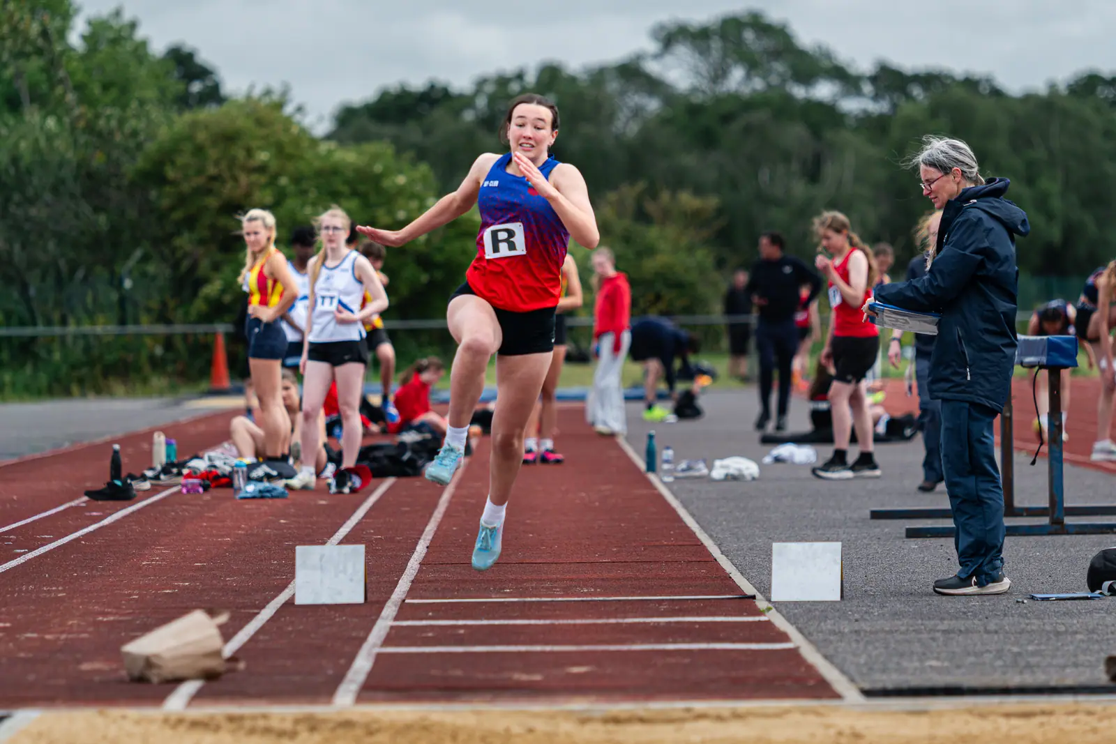 Brentwood Beagles athletes at the Eastern Young Athletes' League (EYAL) - Thurrock, Thurrock, 7 June 2026