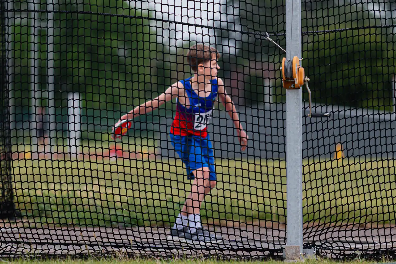 Brentwood Beagles athletes at the Eastern Young Athletes' League (EYAL) - Thurrock, Thurrock, 7 June 2026