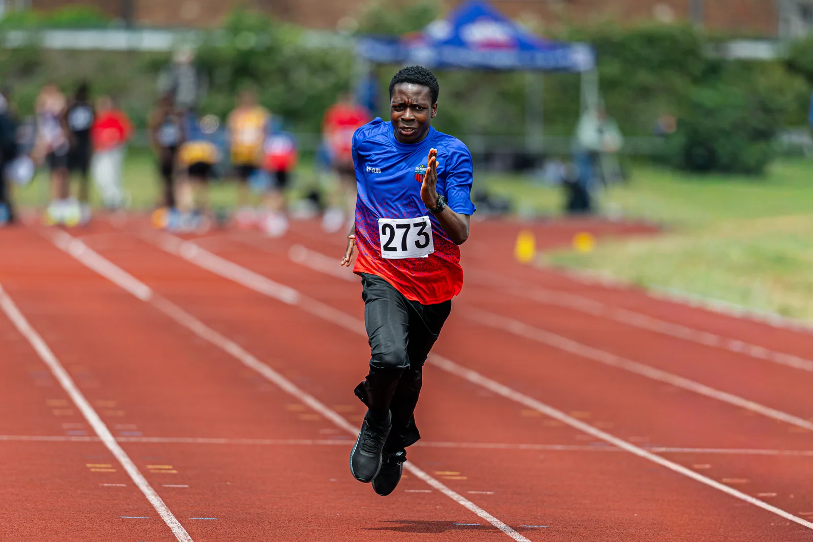 Brentwood Beagles athletes at the Eastern Young Athletes' League (EYAL) - Thurrock, Thurrock, 7 June 2026