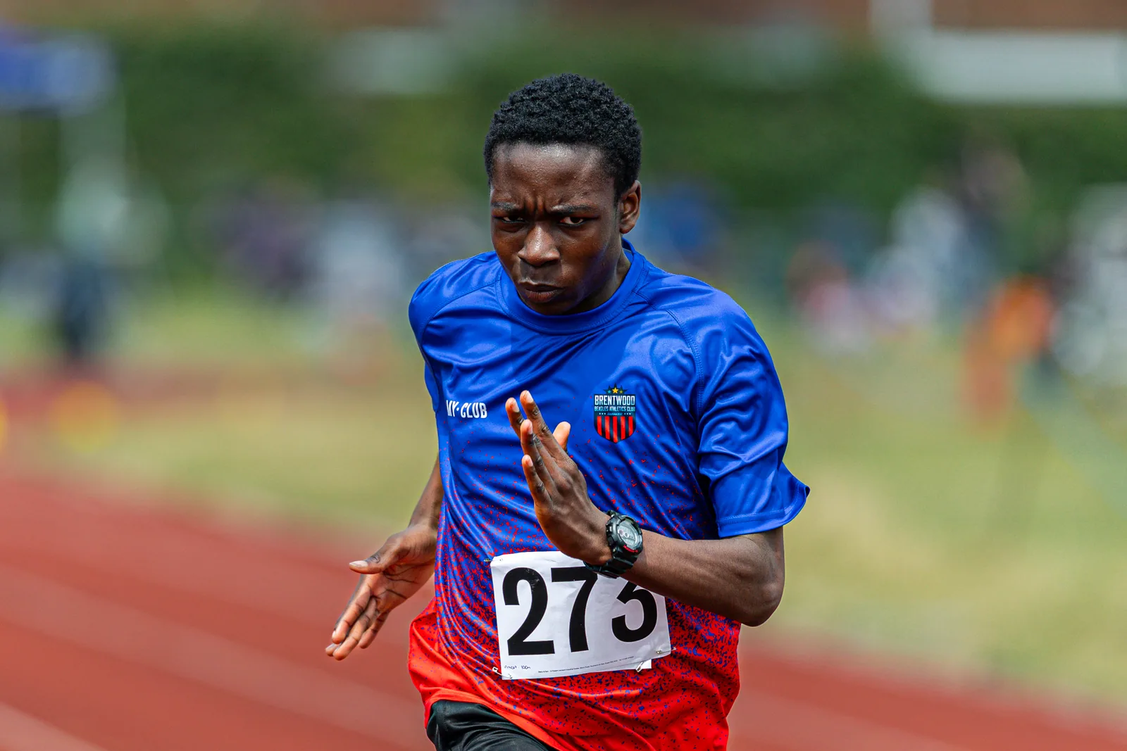 Brentwood Beagles athletes at the Eastern Young Athletes' League (EYAL) - Thurrock, Thurrock, 7 June 2026