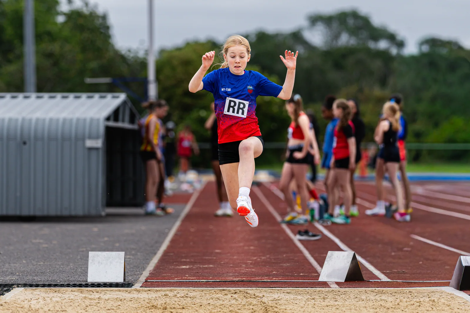 Brentwood Beagles athletes at the Eastern Young Athletes' League (EYAL) - Thurrock, Thurrock, 7 June 2026