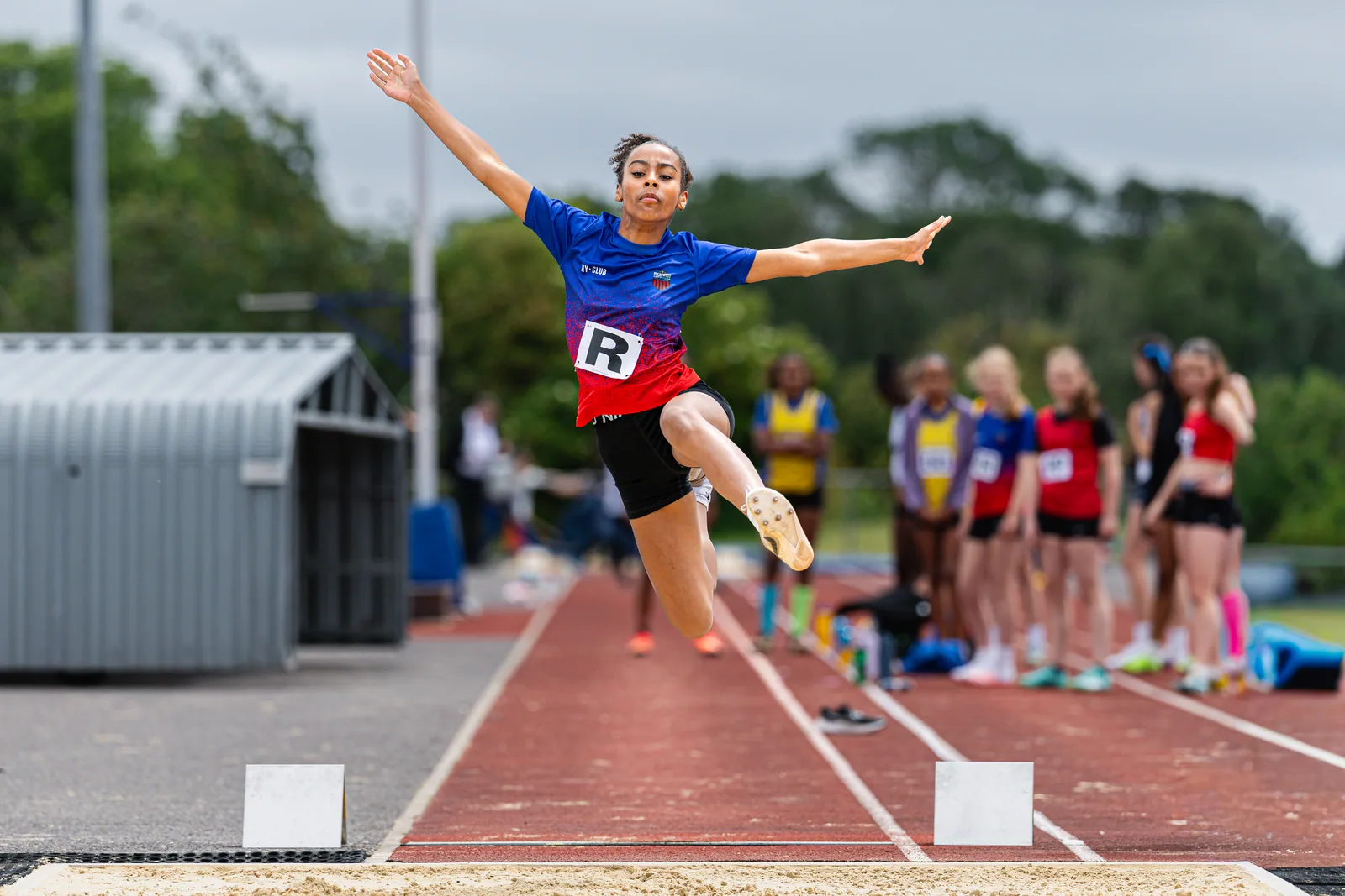 Brentwood Beagles athletes at the Eastern Young Athletes' League (EYAL) - Thurrock, Thurrock, 7 June 2026