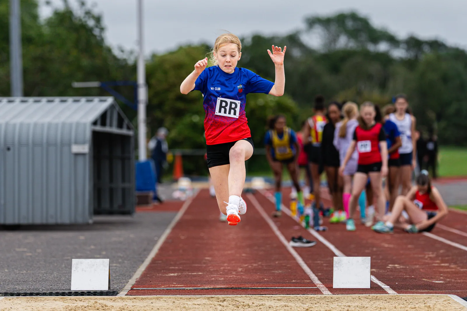 Brentwood Beagles athletes at the Eastern Young Athletes' League (EYAL) - Thurrock, Thurrock, 7 June 2026