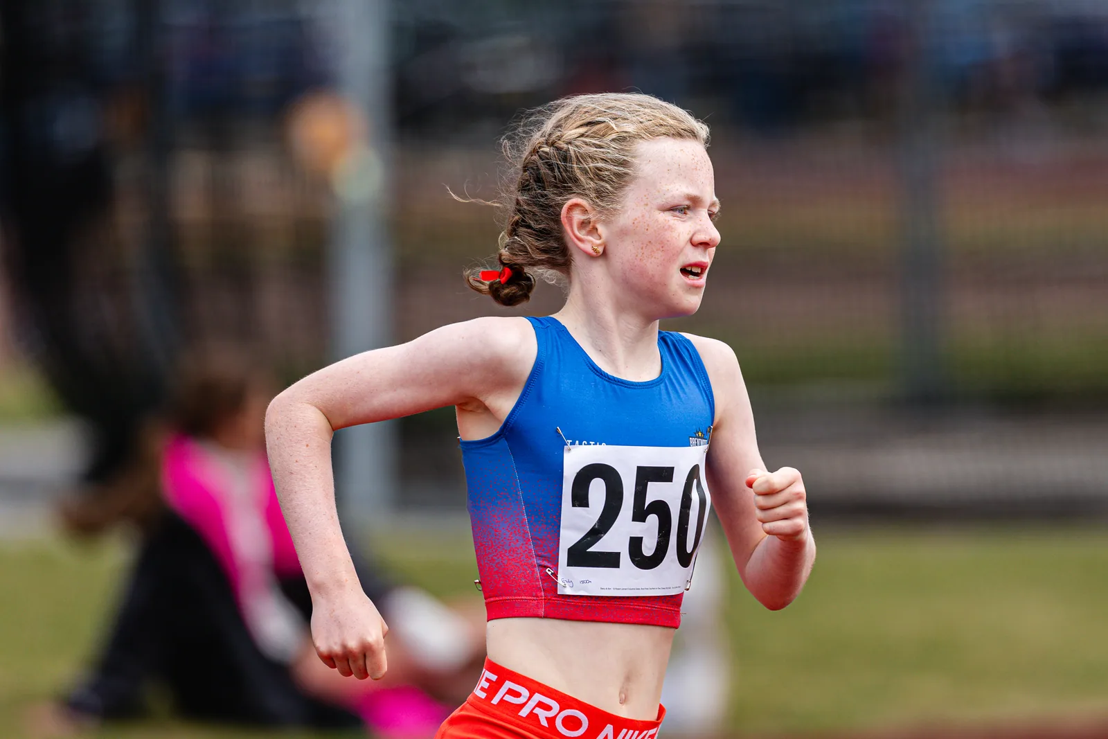 Brentwood Beagles athletes at the Eastern Young Athletes' League (EYAL) - Thurrock, Thurrock, 7 June 2026