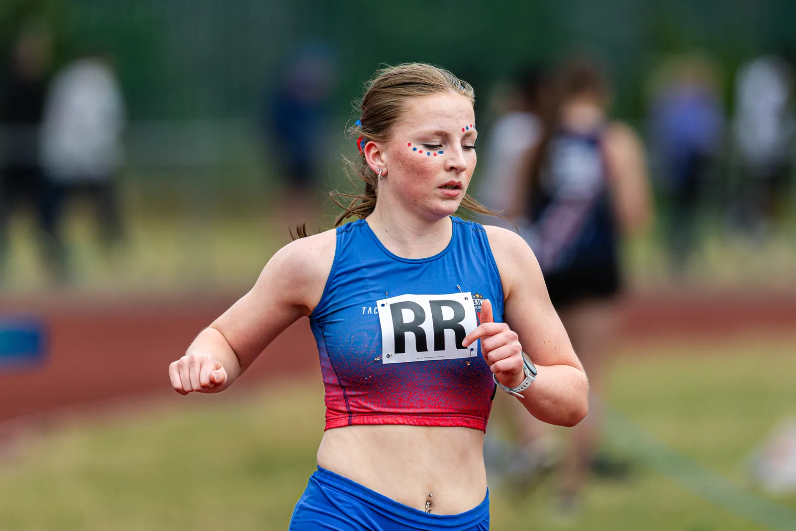Brentwood Beagles athletes at the Eastern Young Athletes' League (EYAL) - Thurrock, Thurrock, 7 June 2026