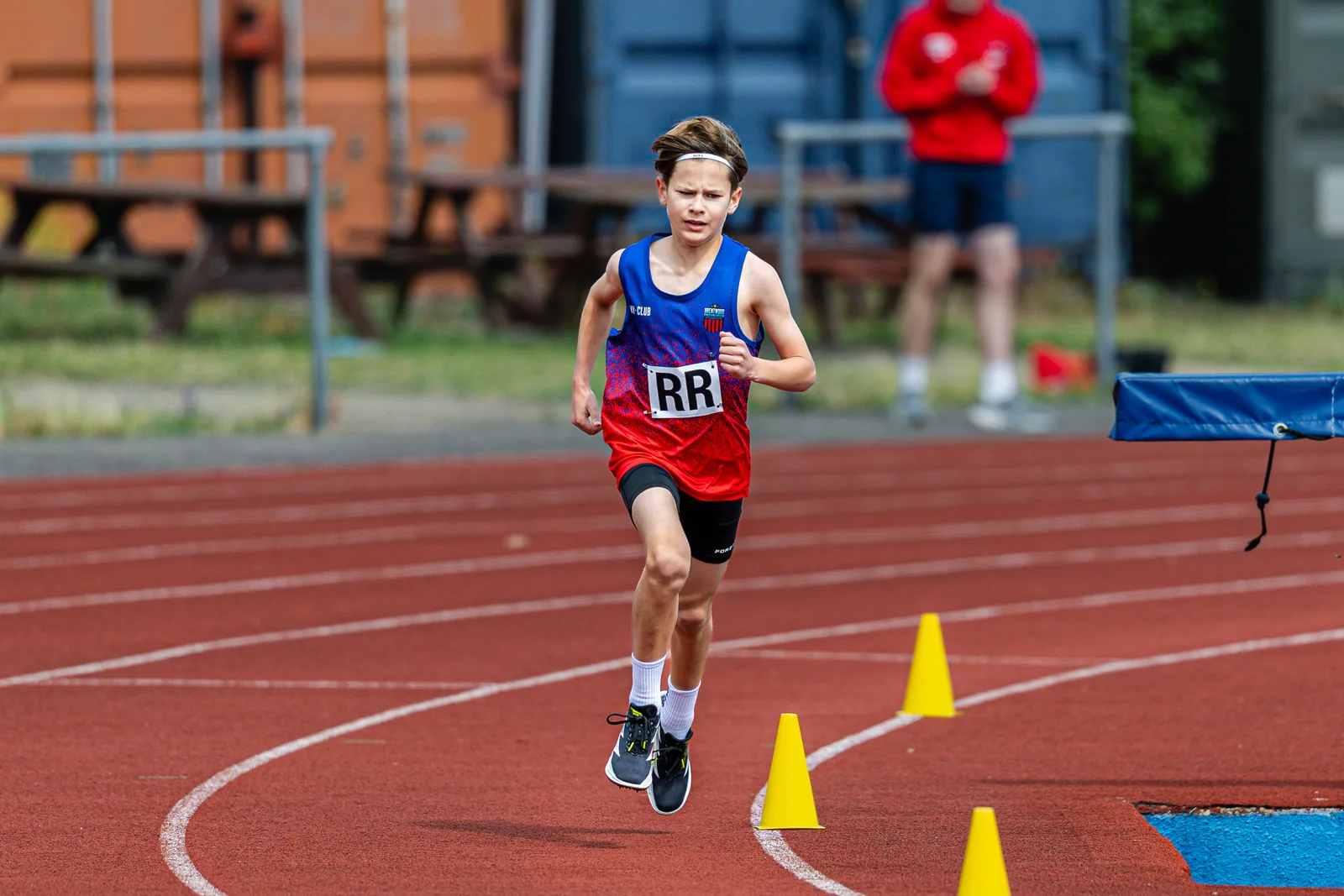Brentwood Beagles athletes at the Eastern Young Athletes' League (EYAL) - Thurrock, Thurrock, 7 June 2026