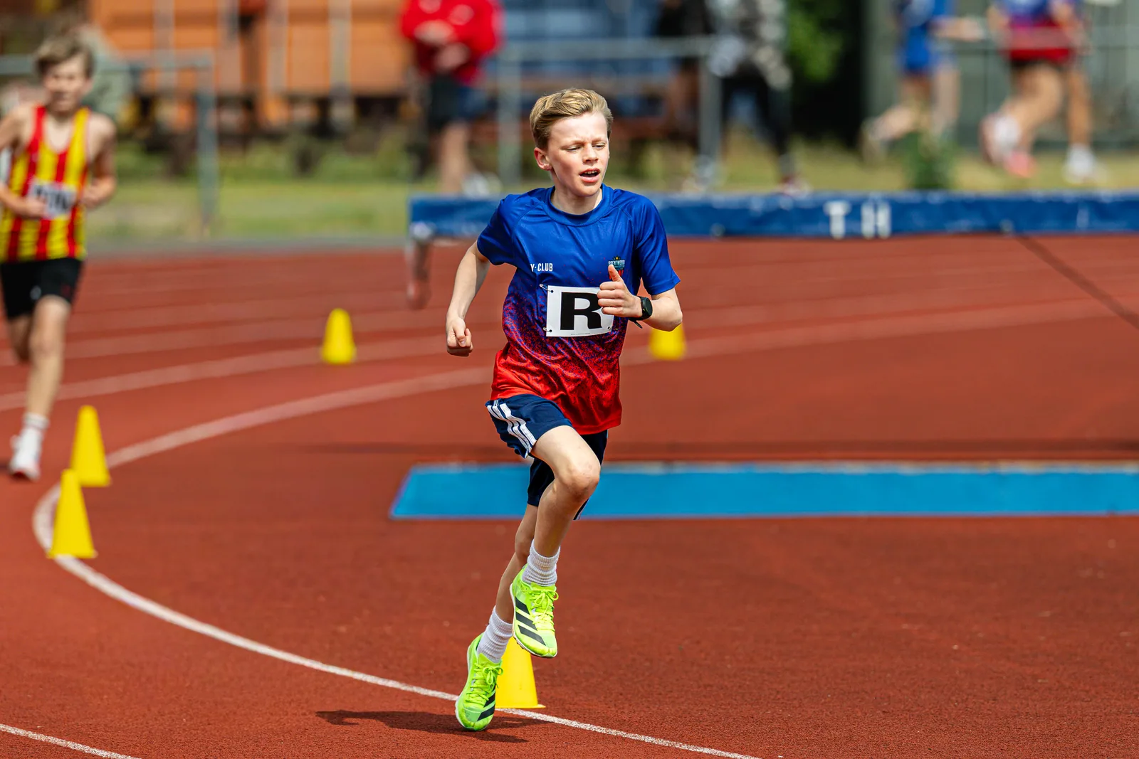 Brentwood Beagles athletes at the Eastern Young Athletes' League (EYAL) - Thurrock, Thurrock, 7 June 2026
