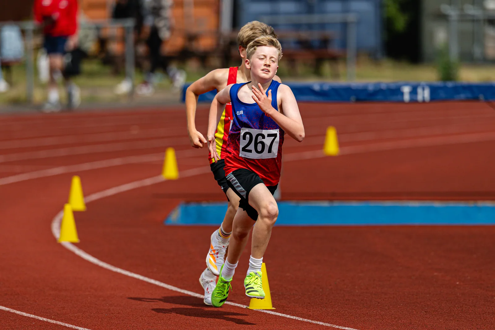 Brentwood Beagles athletes at the Eastern Young Athletes' League (EYAL) - Thurrock, Thurrock, 7 June 2026