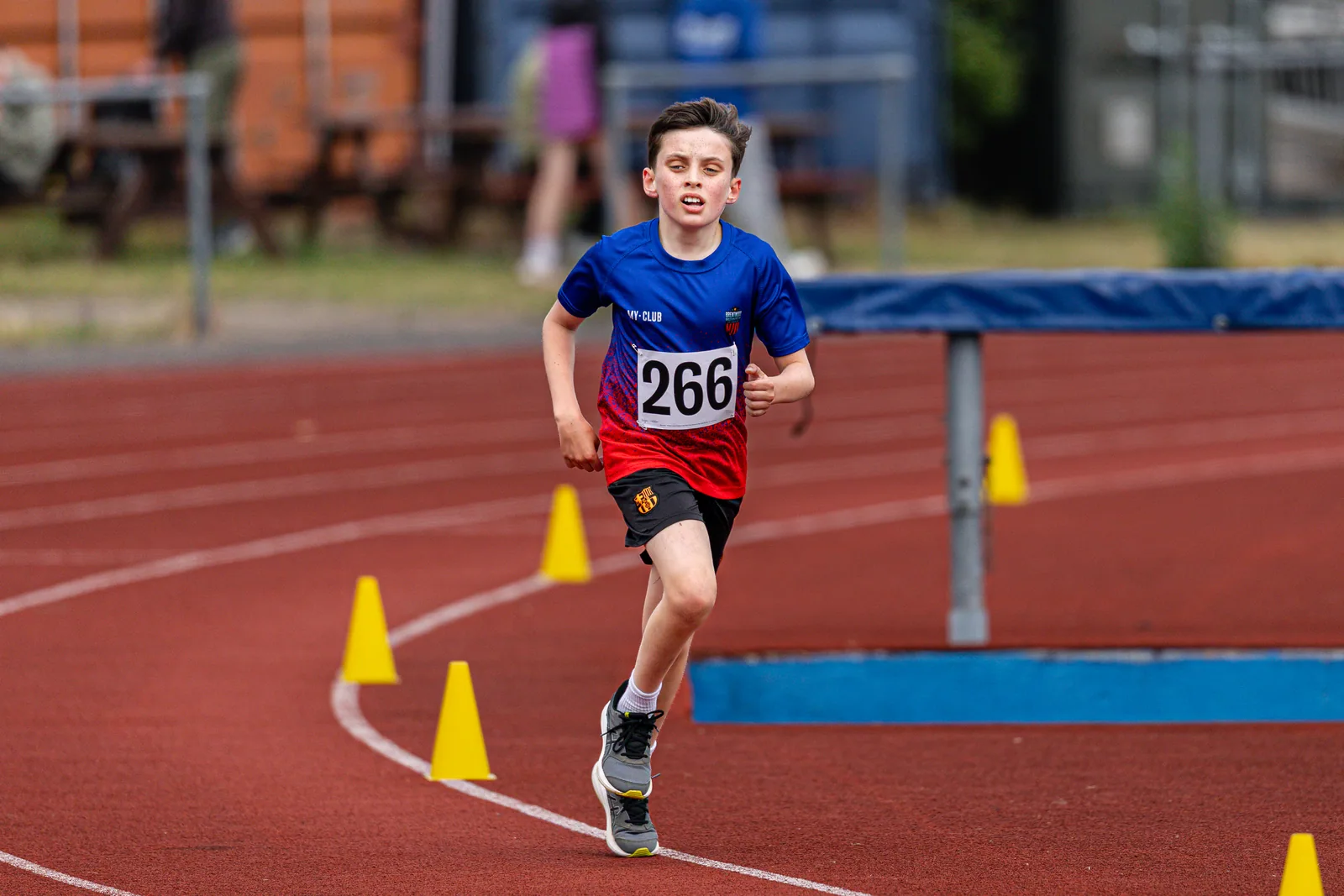 Brentwood Beagles athletes at the Eastern Young Athletes' League (EYAL) - Thurrock, Thurrock, 7 June 2026
