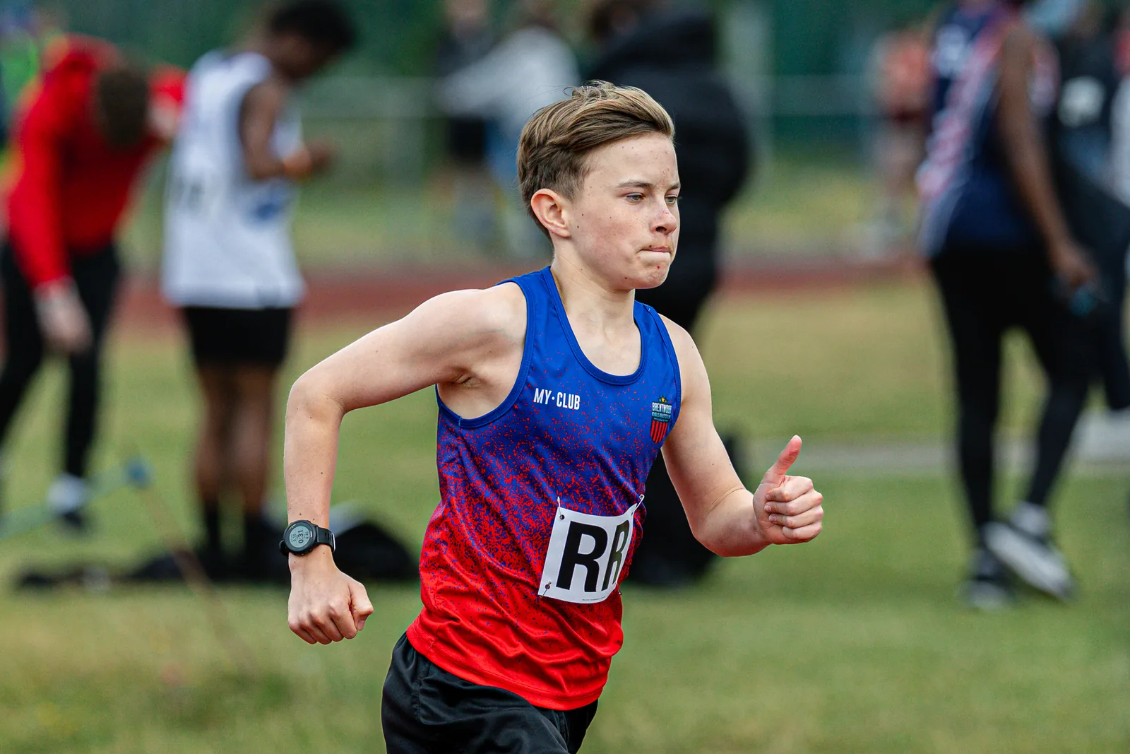 Brentwood Beagles athletes at the Eastern Young Athletes' League (EYAL) - Thurrock, Thurrock, 7 June 2026