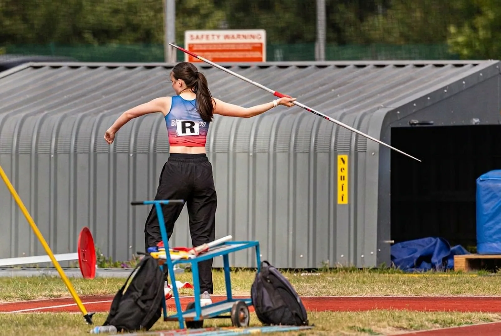 Brentwood Beagles athletes at the Eastern Young Athletes' League (EYAL) - Thurrock, Thurrock, 7 June 2026