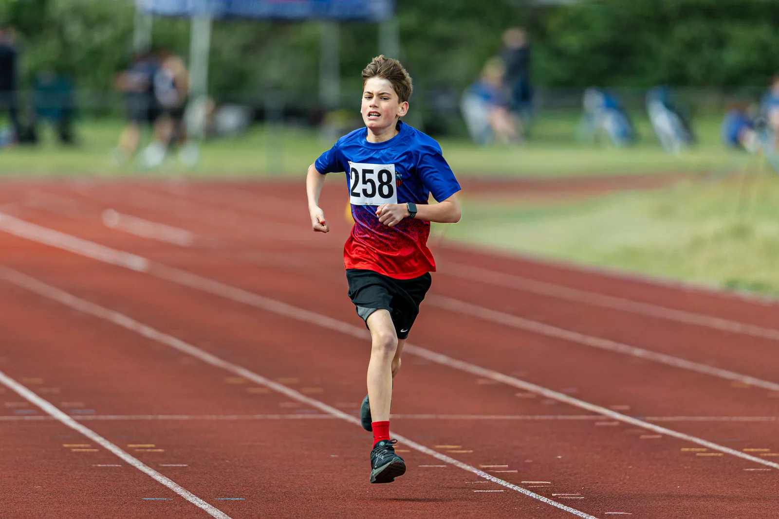 Brentwood Beagles athletes at the Eastern Young Athletes' League (EYAL) - Thurrock, Thurrock, 7 June 2026