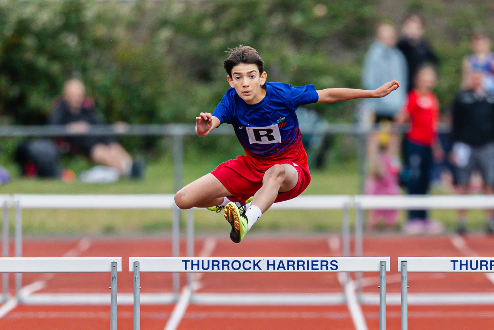 Brentwood Beagles athletes at the Eastern Young Athletes' League (EYAL) - Thurrock, Thurrock, 7 June 2026