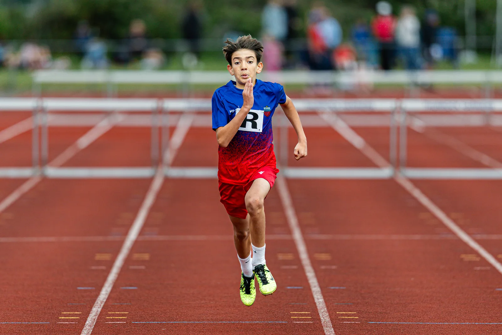Brentwood Beagles athletes at the Eastern Young Athletes' League (EYAL) - Thurrock, Thurrock, 7 June 2026