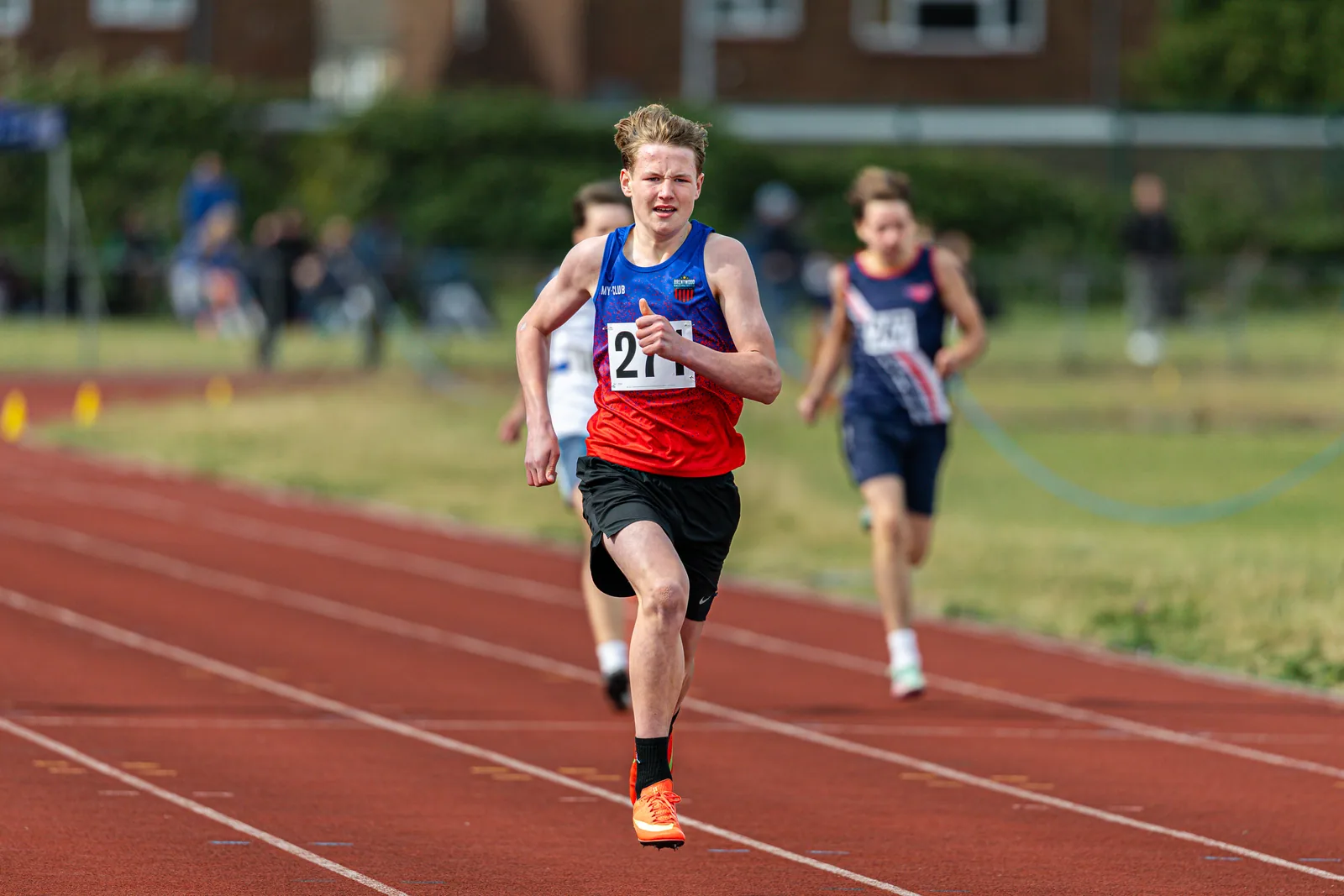 Brentwood Beagles athletes at the Eastern Young Athletes' League (EYAL) - Thurrock, Thurrock, 7 June 2026