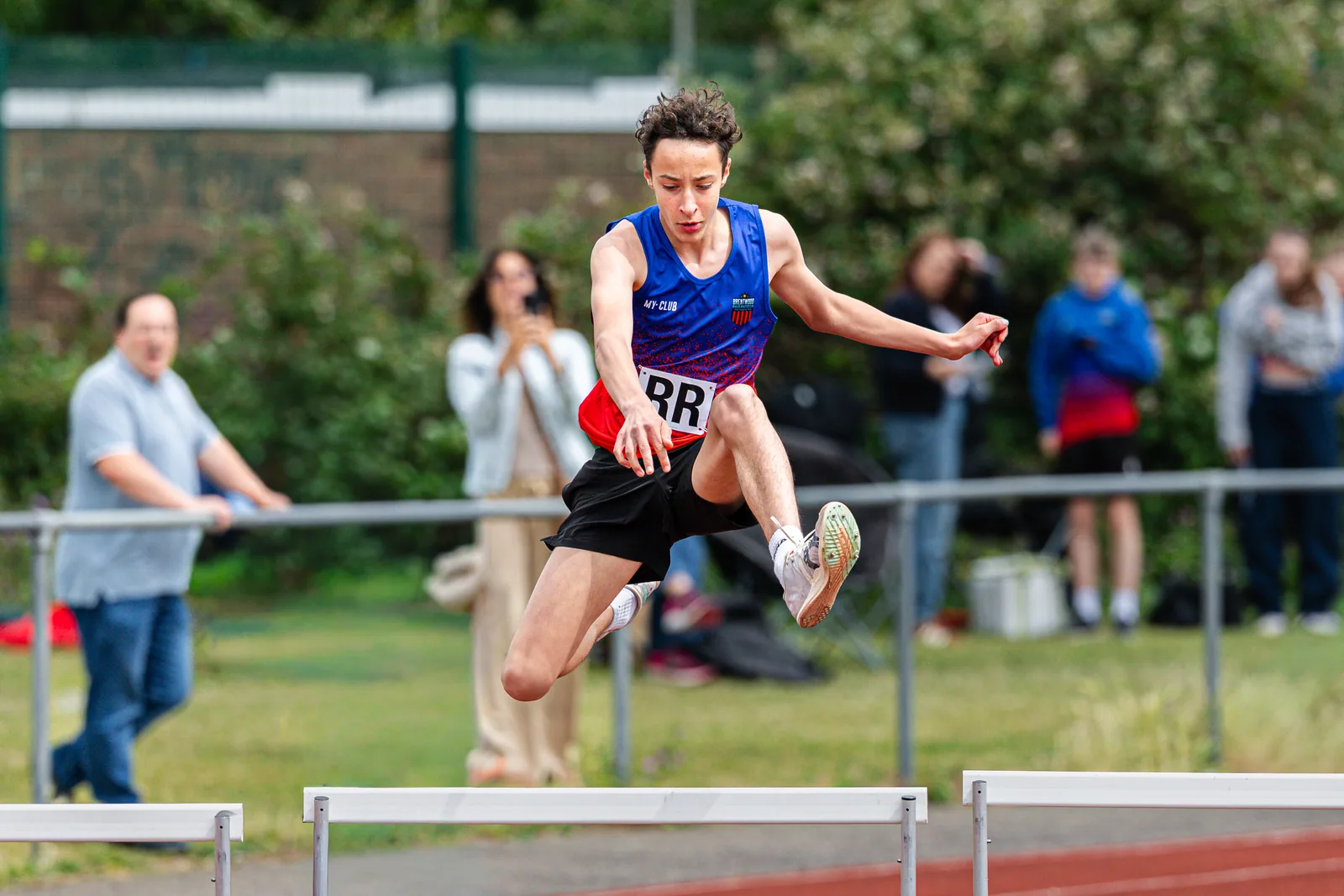 Brentwood Beagles athletes at the Eastern Young Athletes' League (EYAL) - Thurrock, Thurrock, 7 June 2026