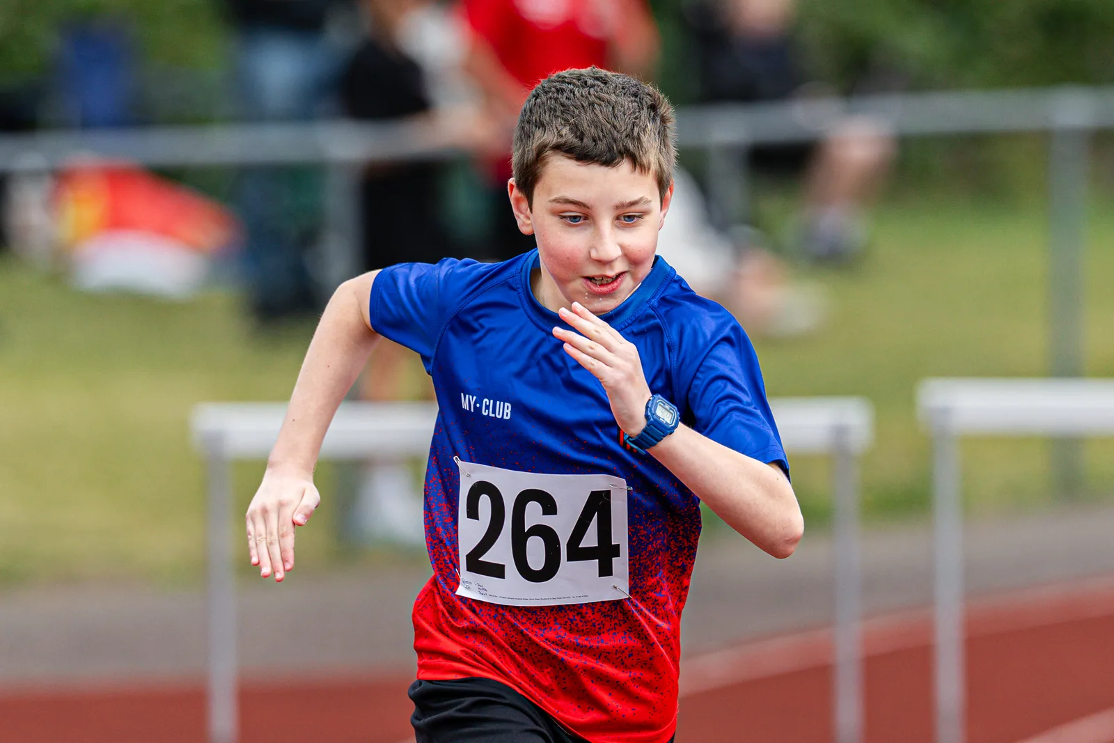 Brentwood Beagles athletes at the Eastern Young Athletes' League (EYAL) - Thurrock, Thurrock, 7 June 2026