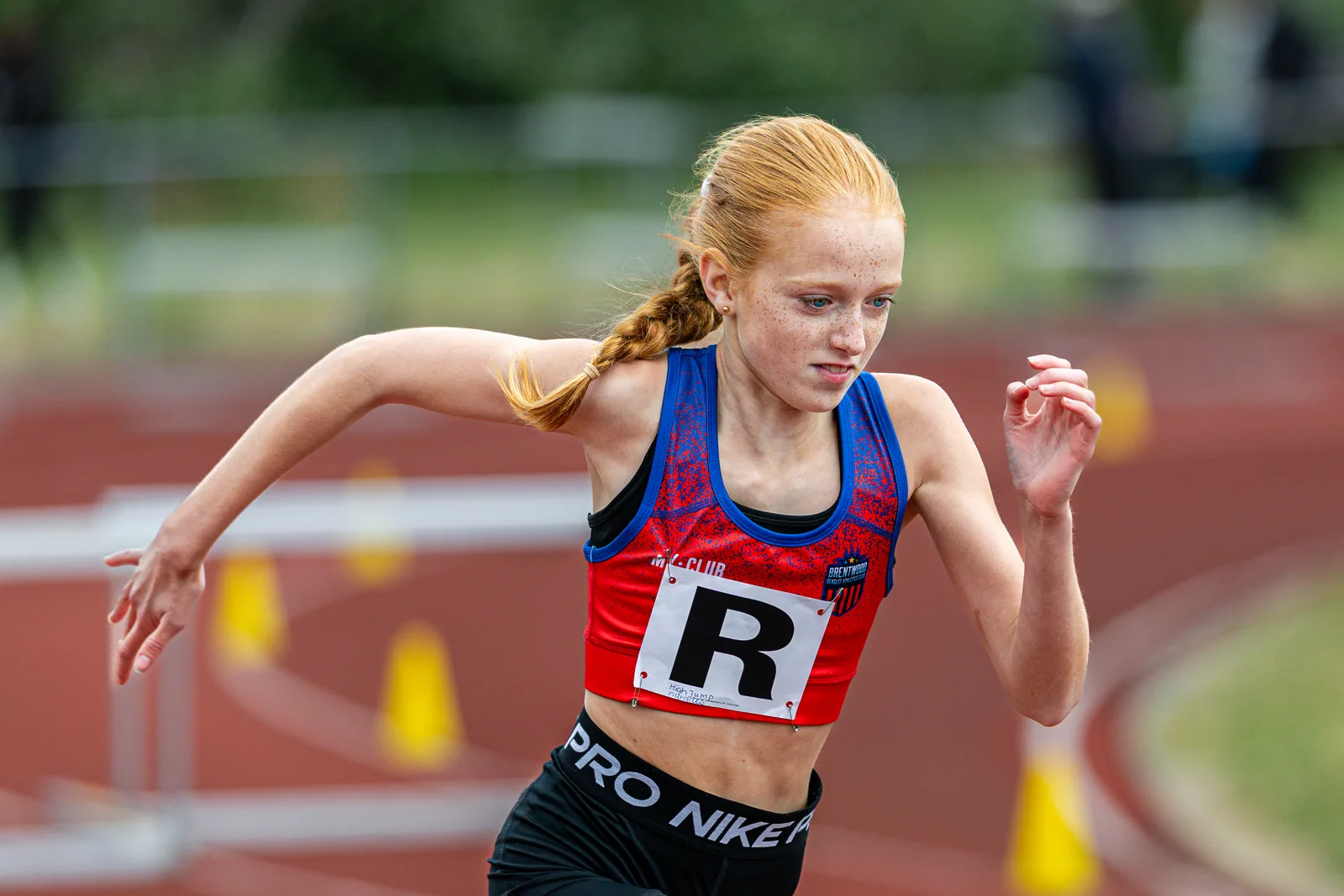 Brentwood Beagles athletes at the Eastern Young Athletes' League (EYAL) - Thurrock, Thurrock, 7 June 2026