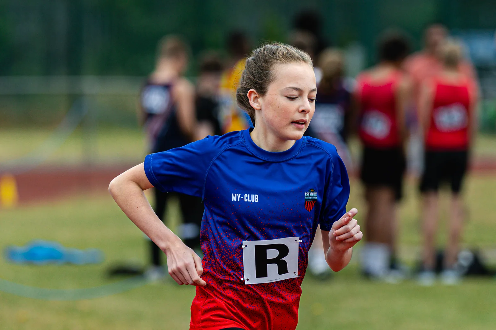 Brentwood Beagles athletes at the Eastern Young Athletes' League (EYAL) - Thurrock, Thurrock, 7 June 2026