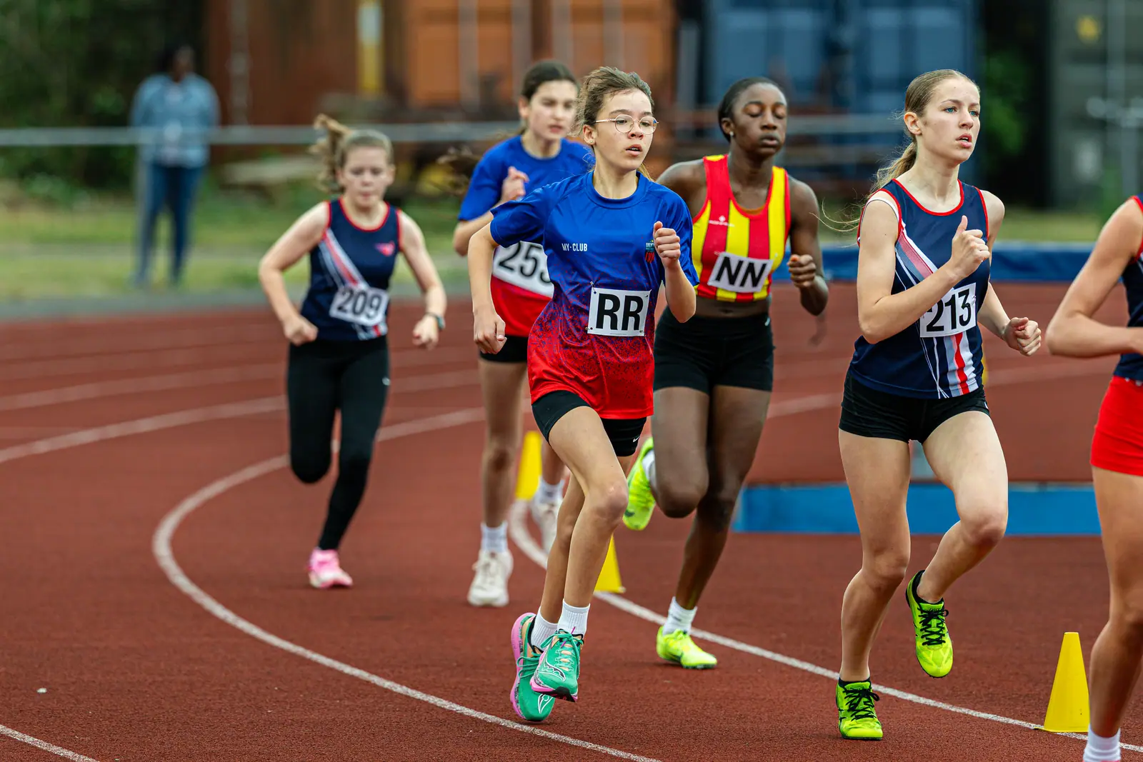 Brentwood Beagles athletes at the Eastern Young Athletes' League (EYAL) - Thurrock, Thurrock, 7 June 2026