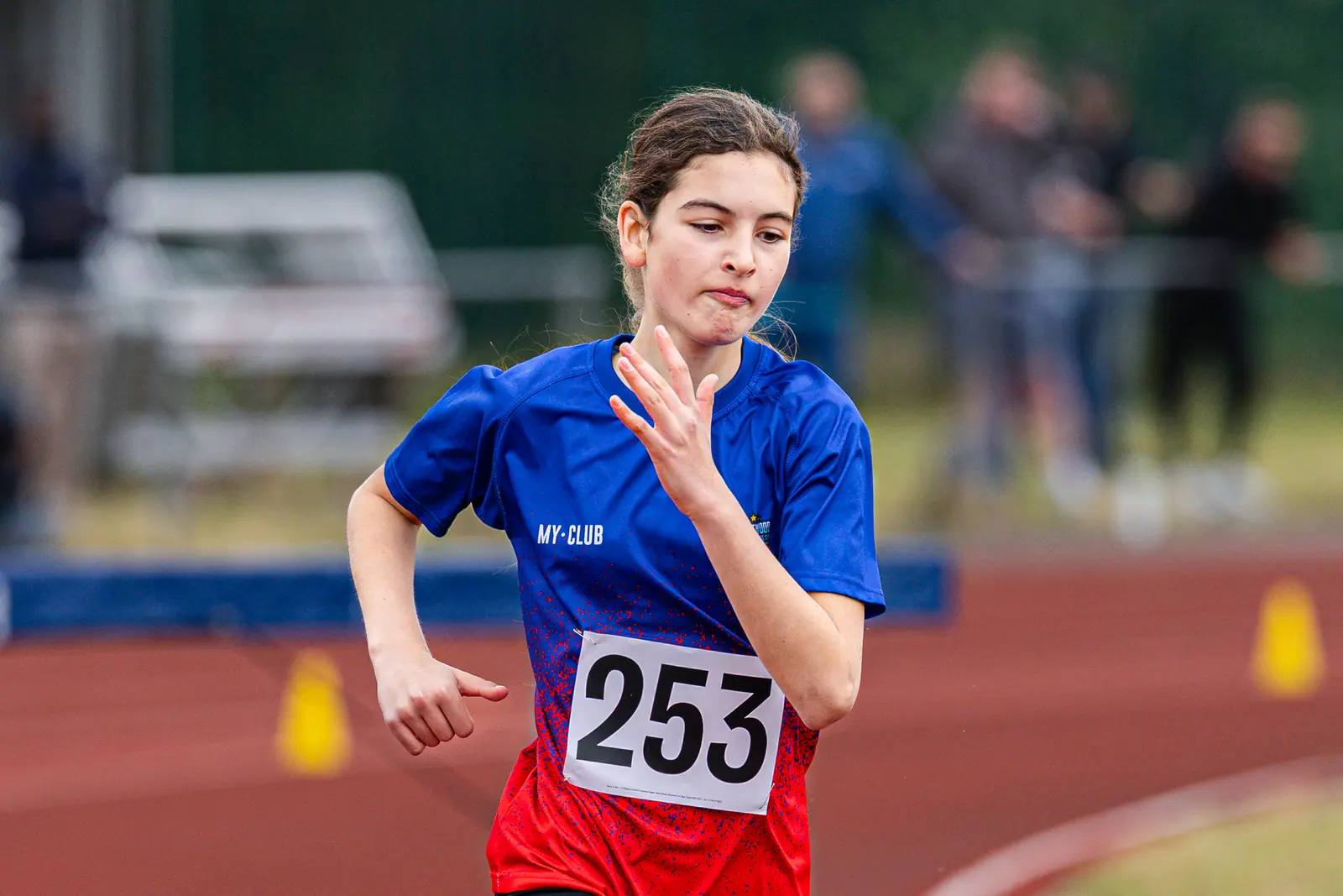 Brentwood Beagles athletes at the Eastern Young Athletes' League (EYAL) - Thurrock, Thurrock, 7 June 2026