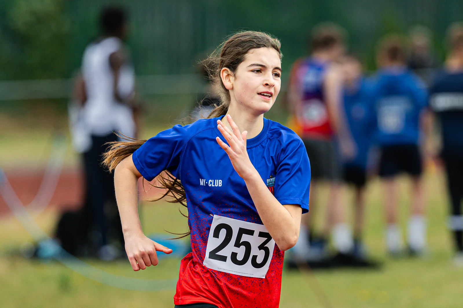 Brentwood Beagles athletes at the Eastern Young Athletes' League (EYAL) - Thurrock, Thurrock, 7 June 2026