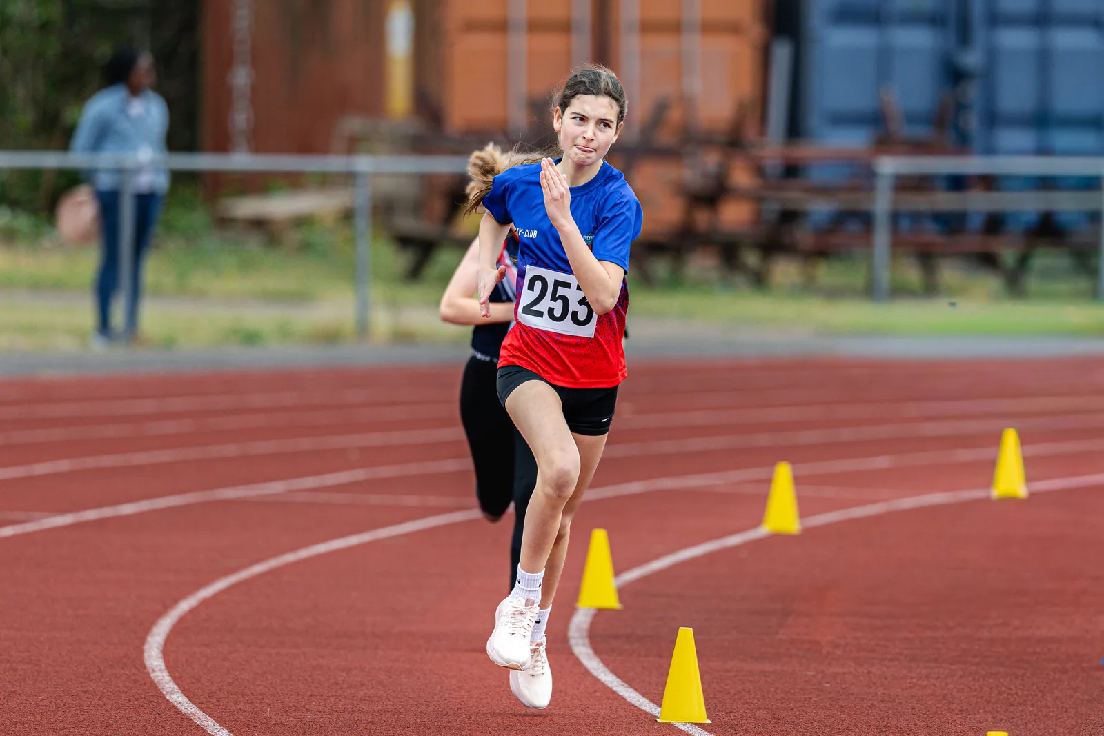 Brentwood Beagles athletes at the Eastern Young Athletes' League (EYAL) - Thurrock, Thurrock, 7 June 2026