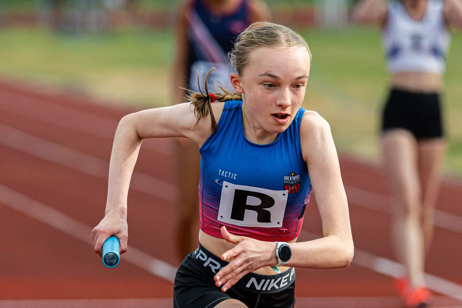 Brentwood Beagles athletes at the Eastern Young Athletes' League (EYAL) - Thurrock, Thurrock, 7 June 2026