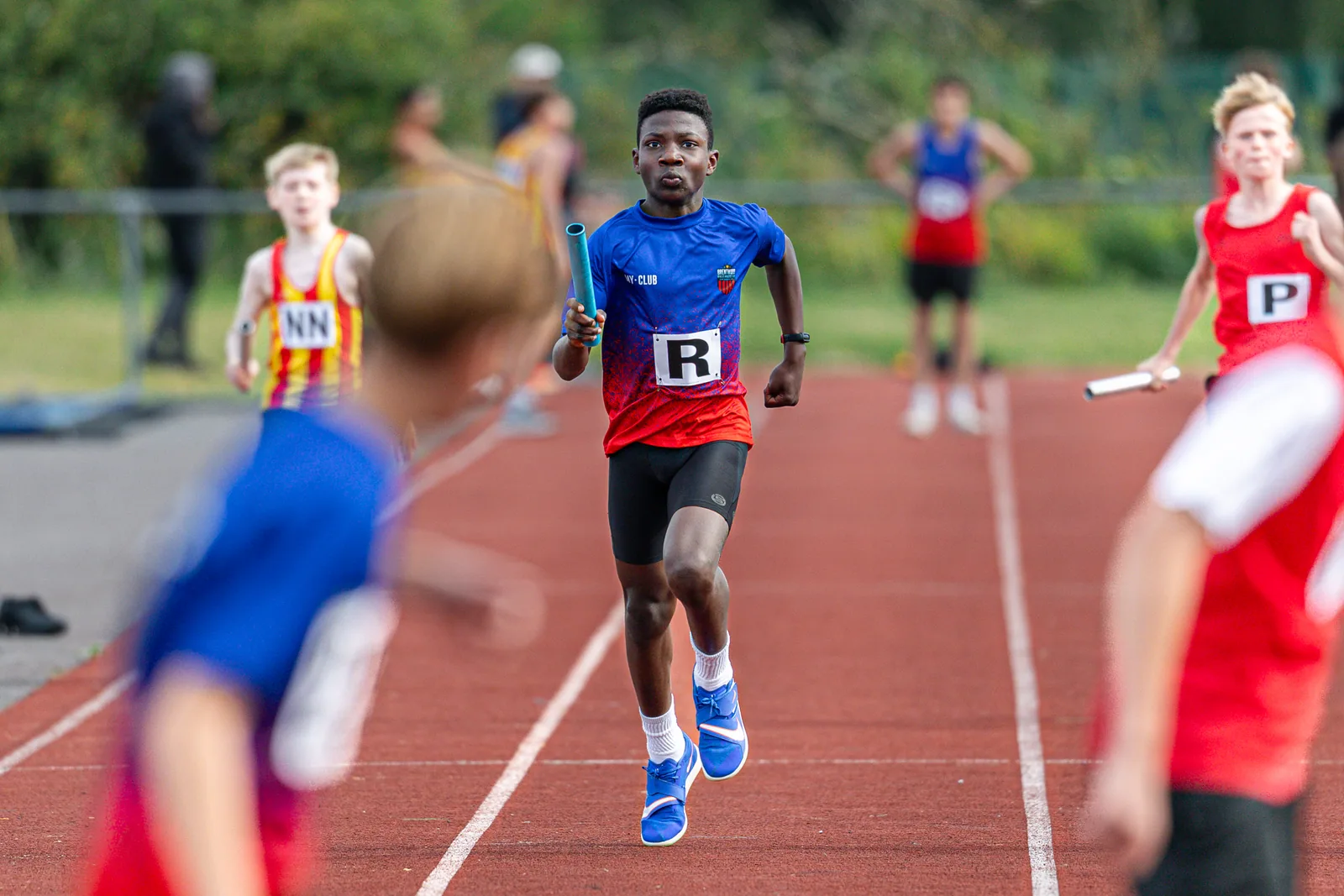 Brentwood Beagles athletes at the Eastern Young Athletes' League (EYAL) - Thurrock, Thurrock, 7 June 2026