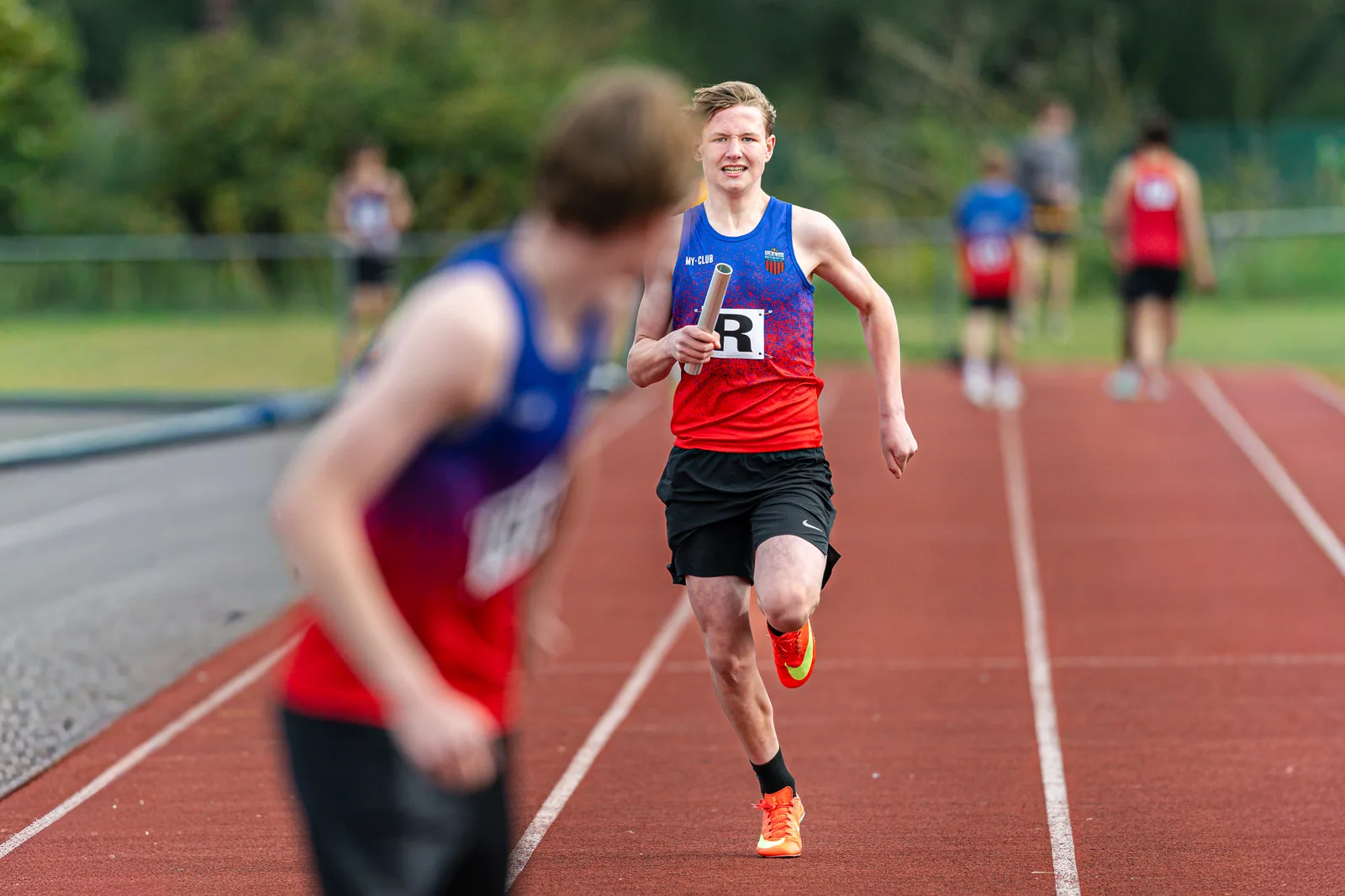 Brentwood Beagles athletes at the Eastern Young Athletes' League (EYAL) - Thurrock, Thurrock, 7 June 2026