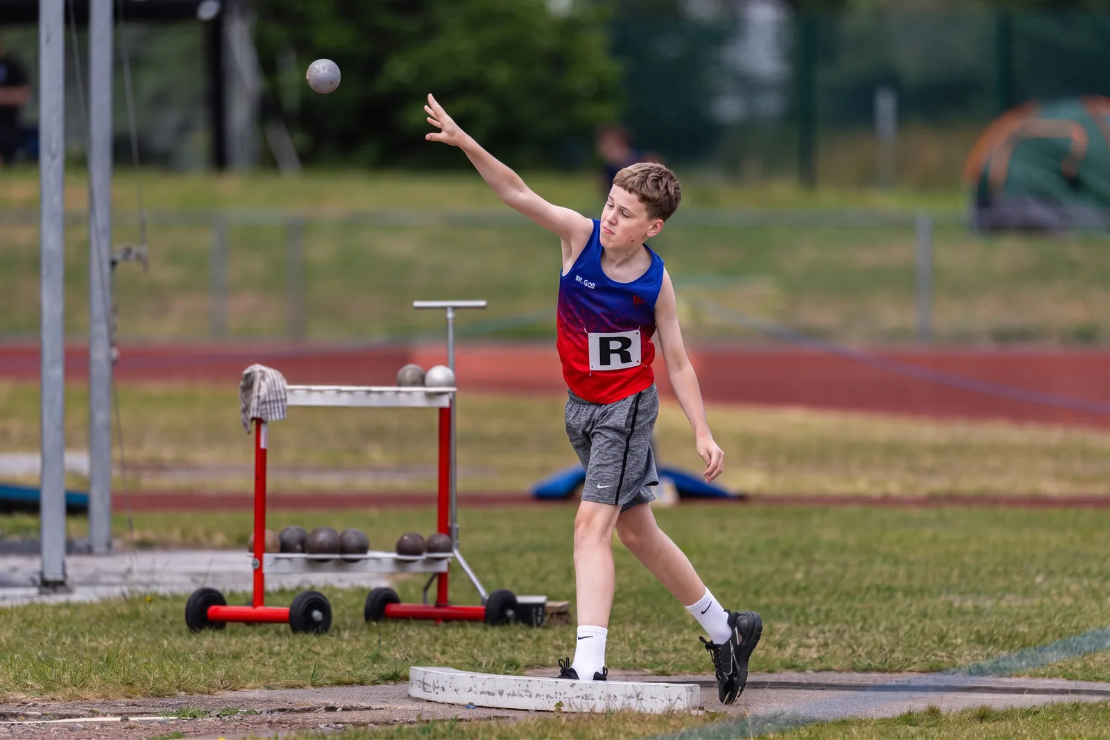 Brentwood Beagles athletes at the Eastern Young Athletes' League (EYAL) - Thurrock, Thurrock, 7 June 2026