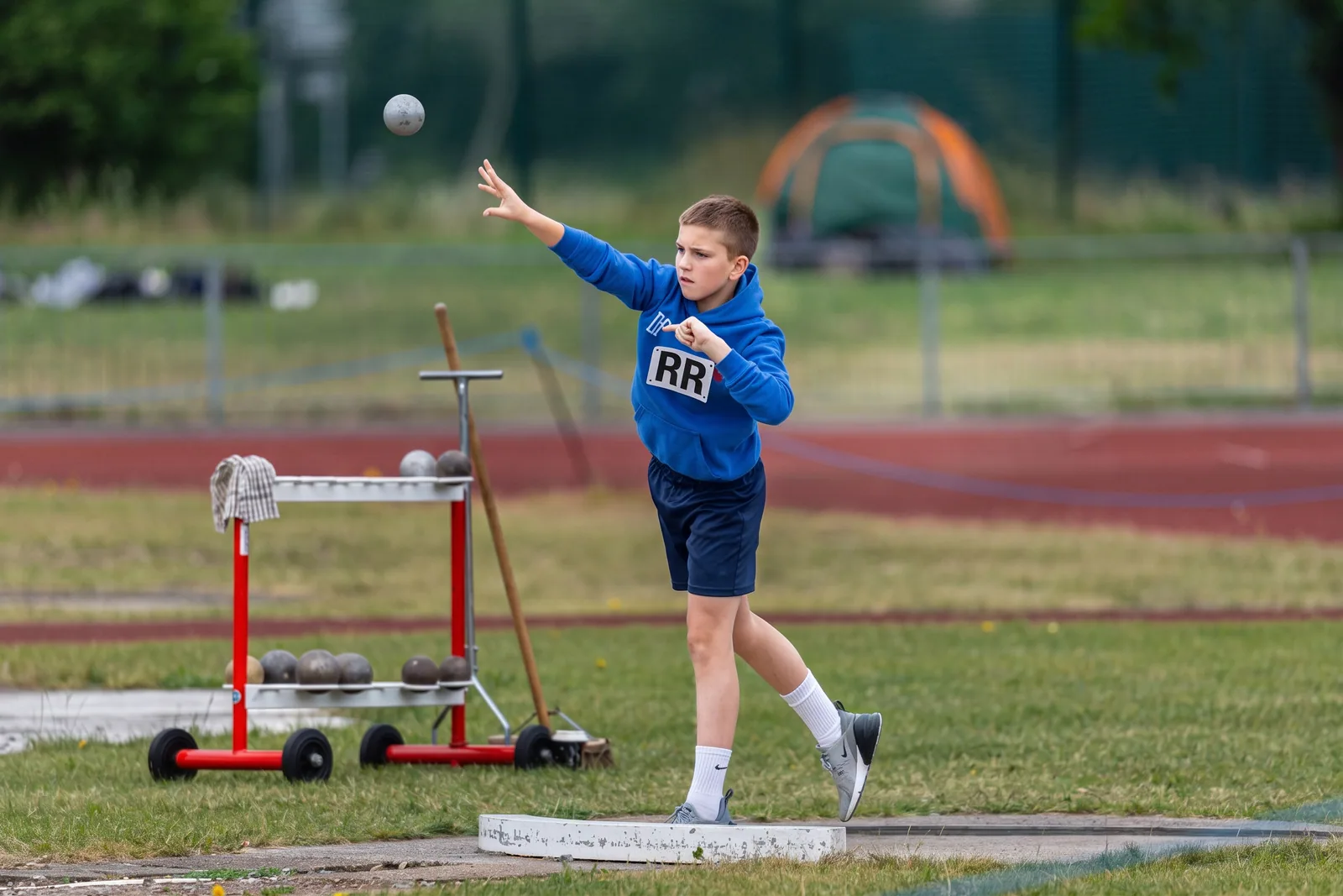 Brentwood Beagles athletes at the Eastern Young Athletes' League (EYAL) - Thurrock, Thurrock, 7 June 2026