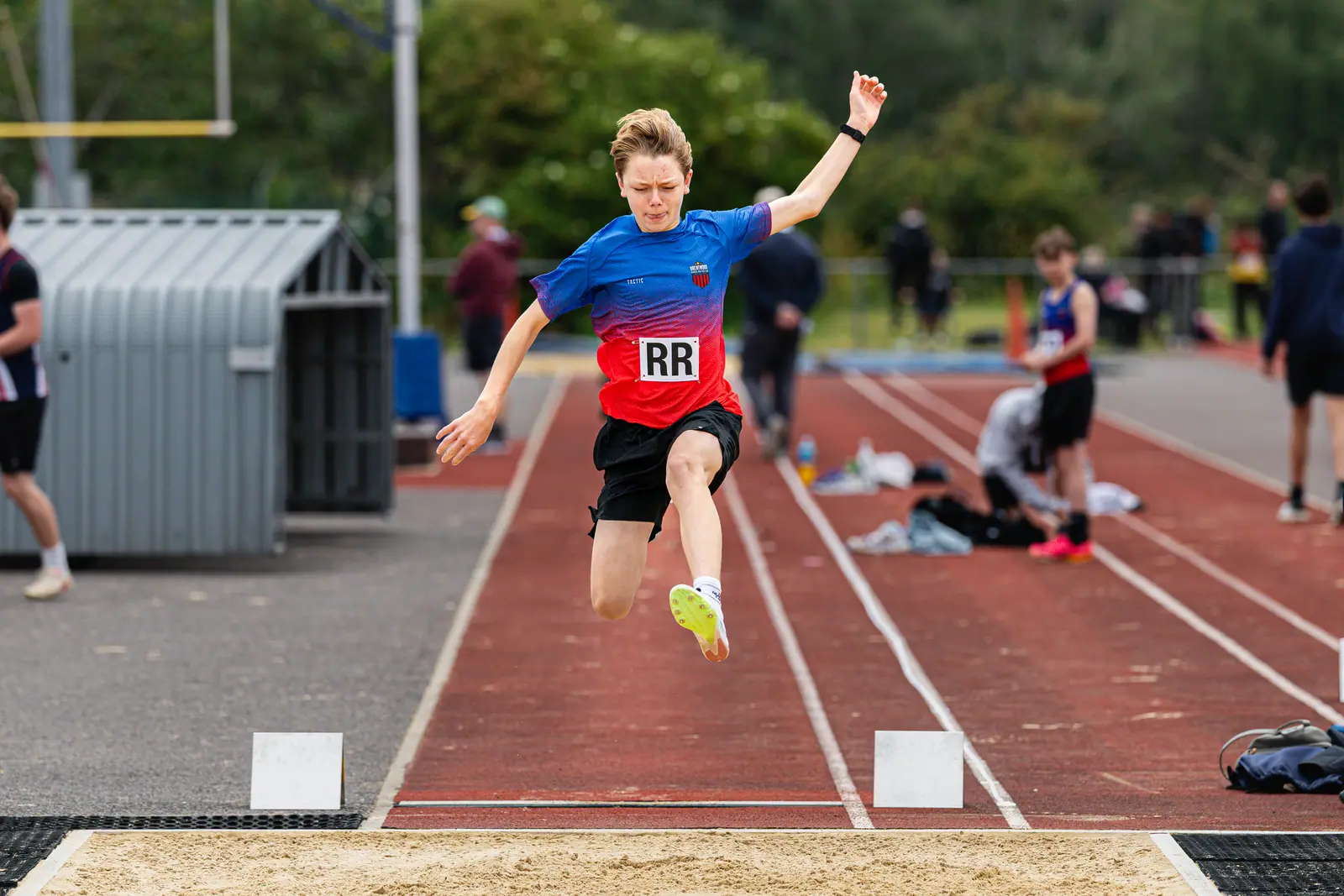 Brentwood Beagles athletes at the Eastern Young Athletes' League (EYAL) - Thurrock, Thurrock, 7 June 2026