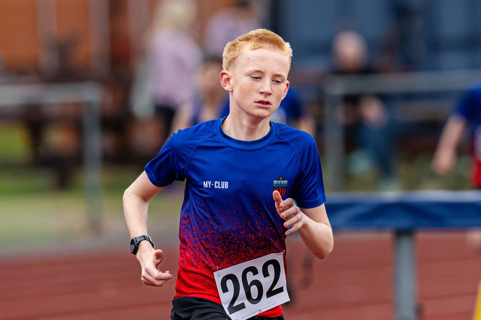 Brentwood Beagles athletes at the Eastern Young Athletes' League (EYAL) - Thurrock, Thurrock, 7 June 2026