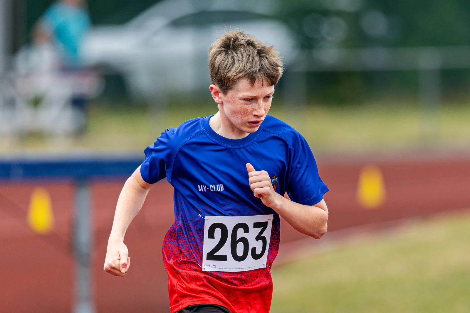 Brentwood Beagles athletes at the Eastern Young Athletes' League (EYAL) - Thurrock, Thurrock, 7 June 2026