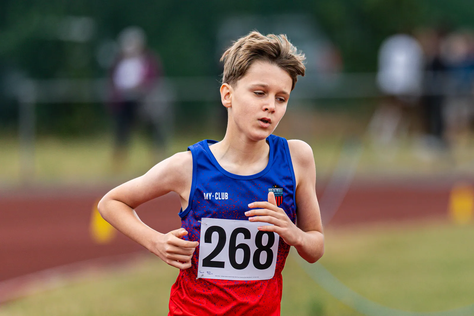 Brentwood Beagles athletes at the Eastern Young Athletes' League (EYAL) - Thurrock, Thurrock, 7 June 2026