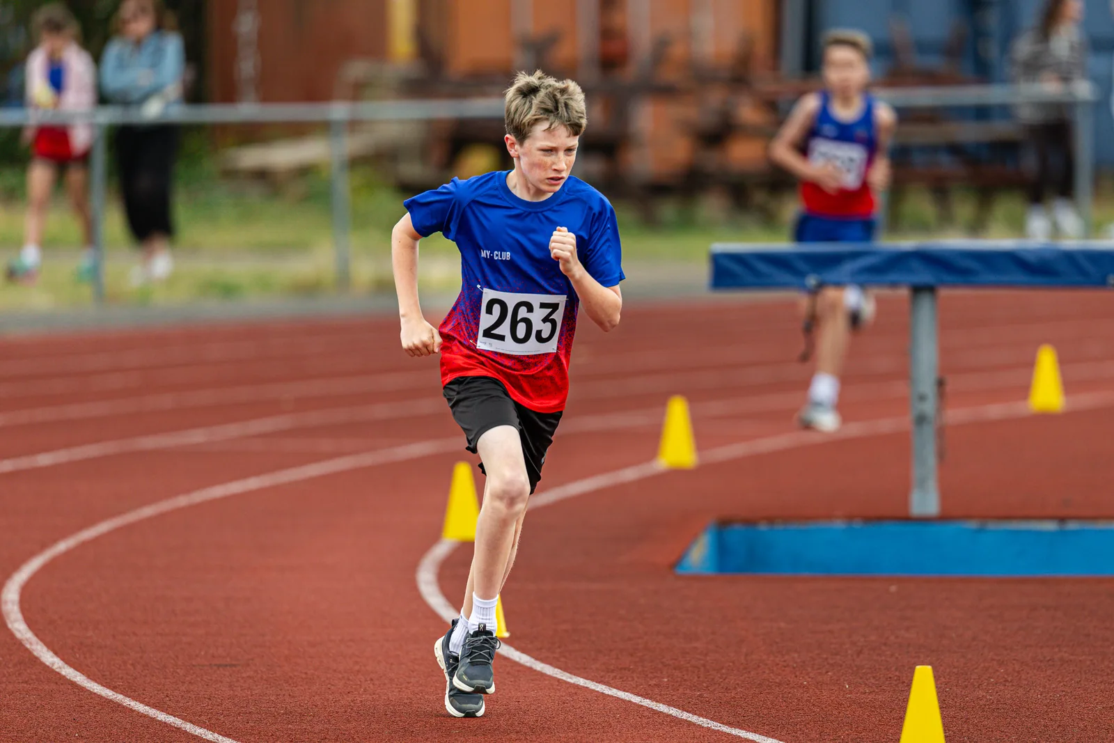 Brentwood Beagles athletes at the Eastern Young Athletes' League (EYAL) - Thurrock, Thurrock, 7 June 2026