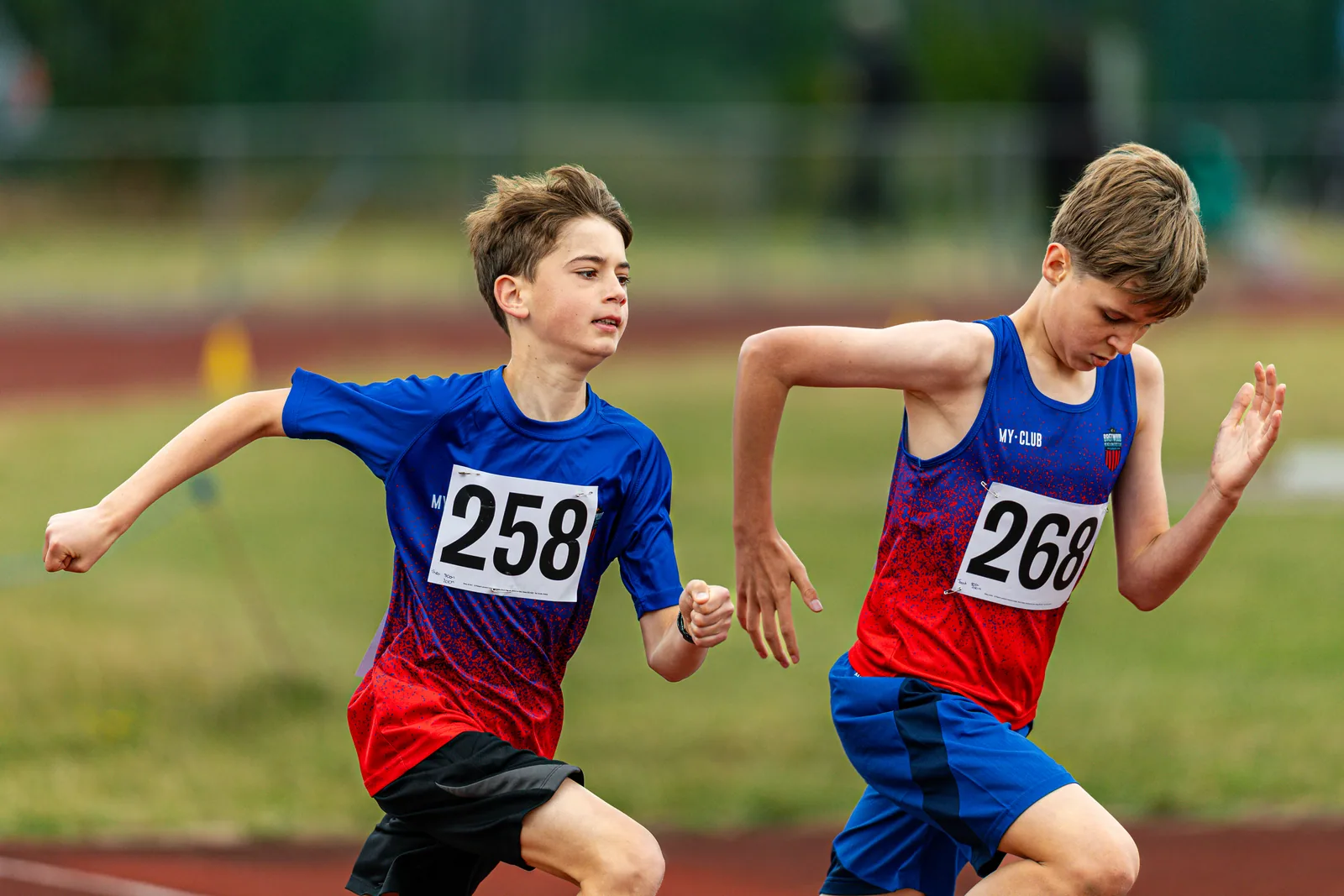 Brentwood Beagles athletes at the Eastern Young Athletes' League (EYAL) - Thurrock, Thurrock, 7 June 2026