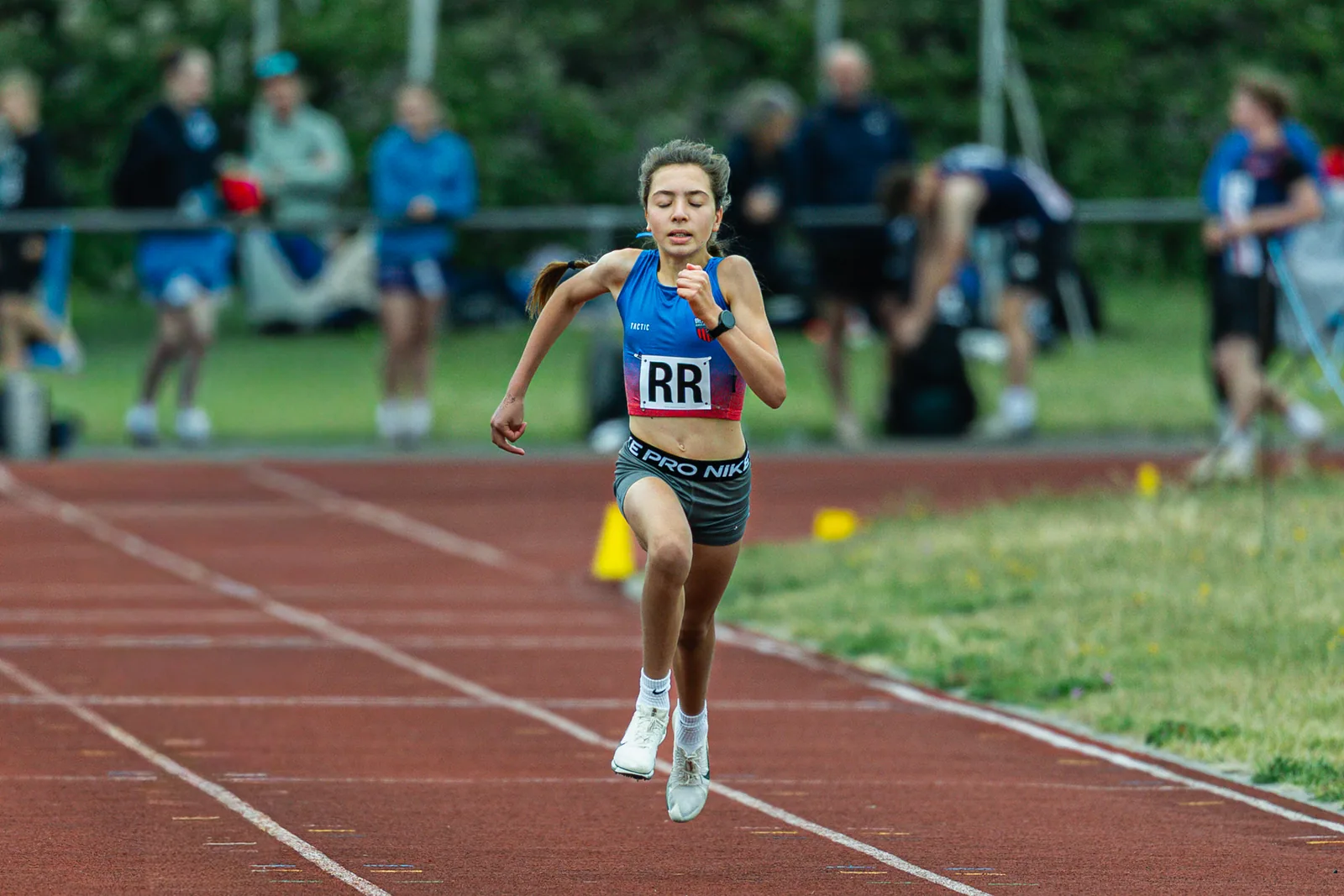 Brentwood Beagles athletes at the Eastern Young Athletes' League (EYAL) - Thurrock, Thurrock, 7 June 2026