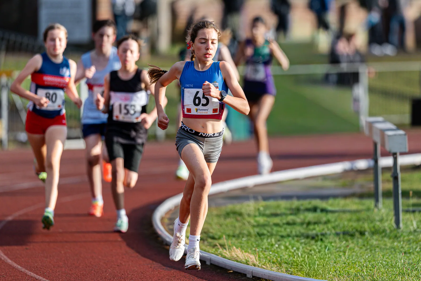 Brentwood Beagles athletes at the Watford Open Meeting, Watford, 10 June 2026