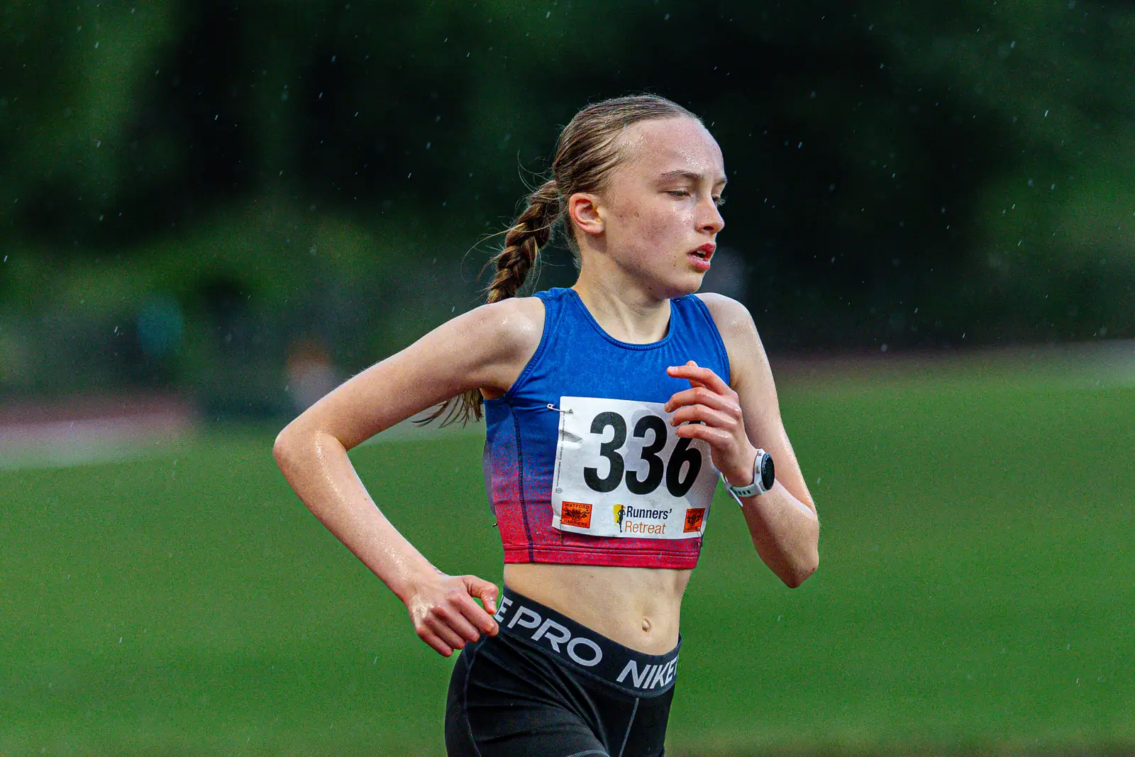 Brentwood Beagles athletes at the Watford Open Meeting, Watford, 10 June 2026