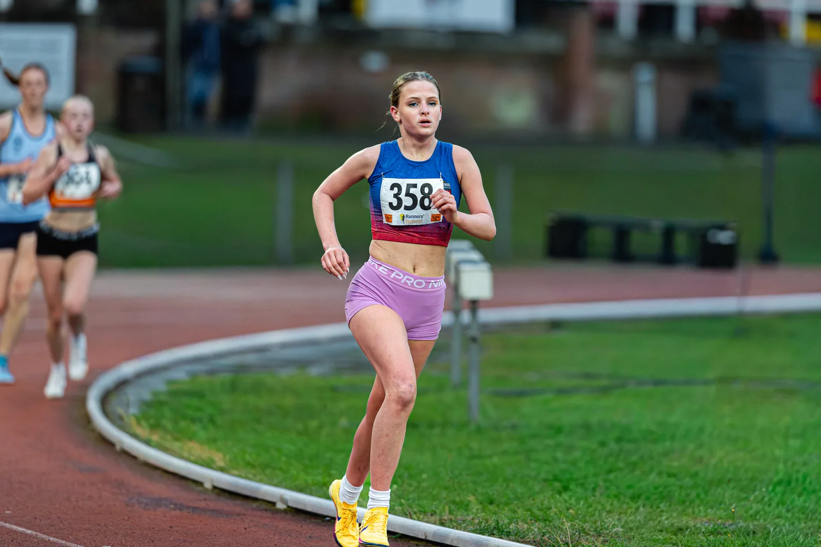 Brentwood Beagles athletes at the Watford Open Meeting, Watford, 10 June 2026