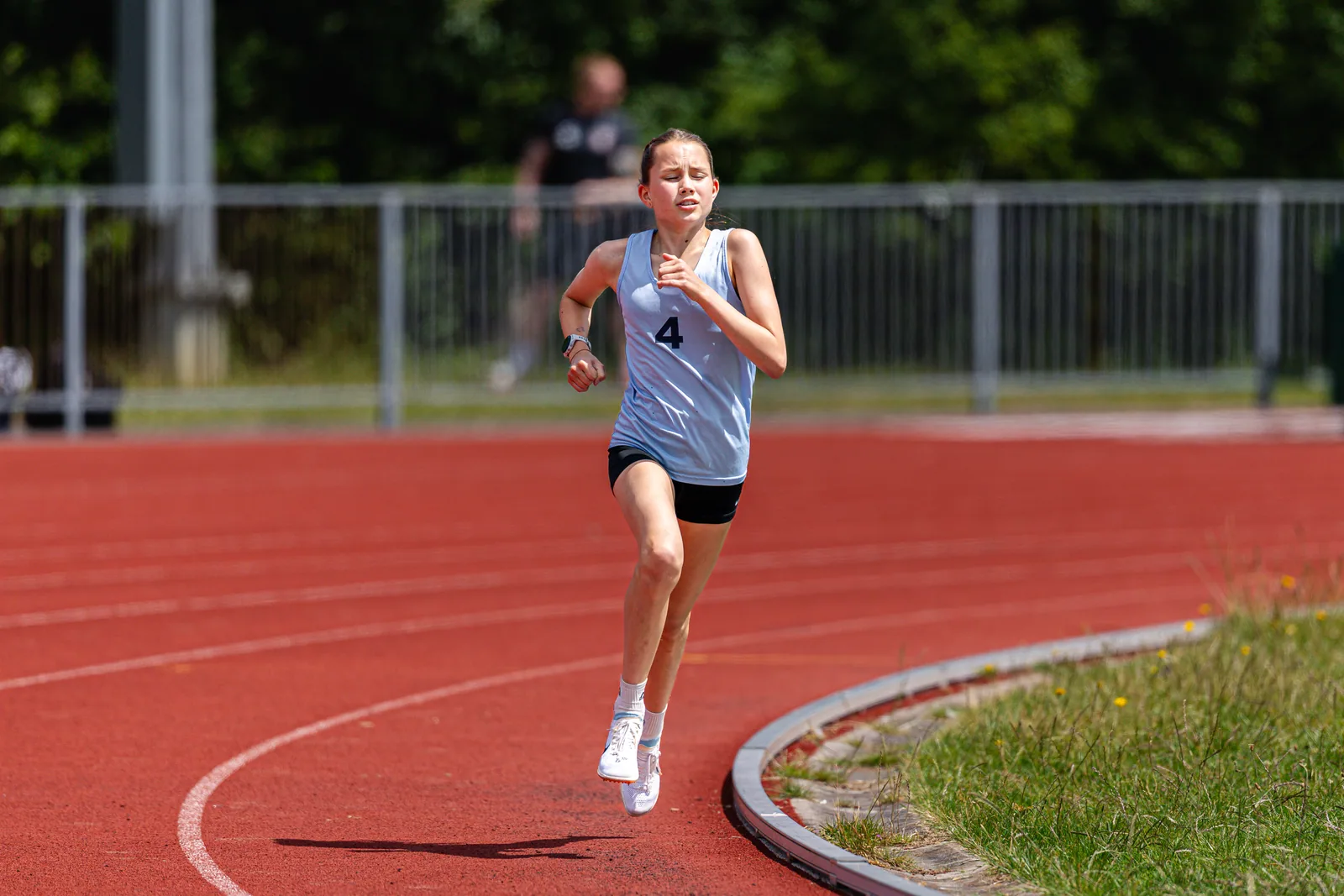 Brentwood Beagles athletes at the Essex Schools Championships, Chelmsford, 13 June 2026
